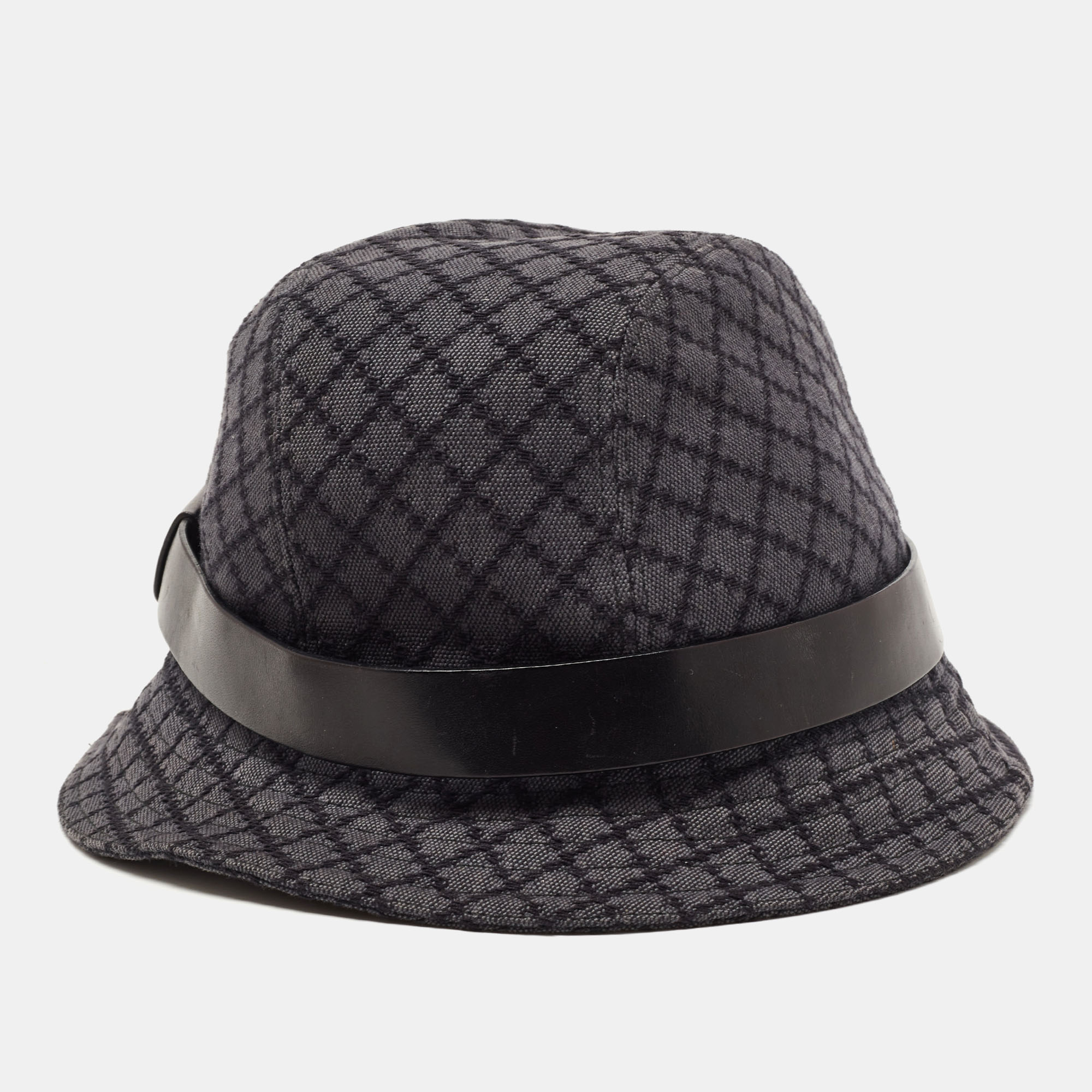 

Gucci Grey Diamante Cotton Bucket Hat