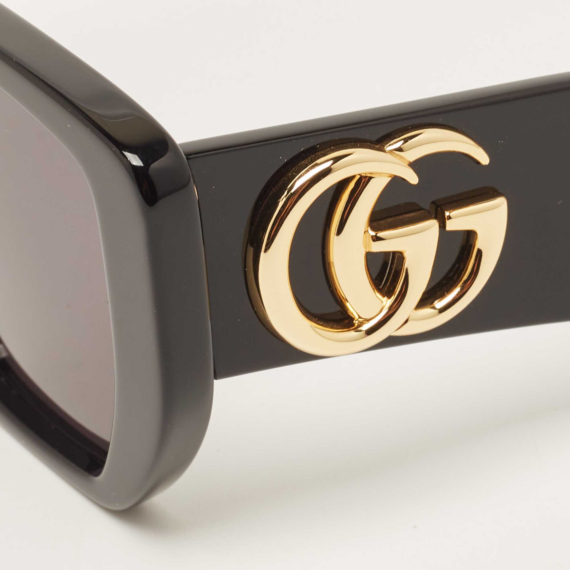 

Gucci Black GG0956S Square Oversized Sunglasses