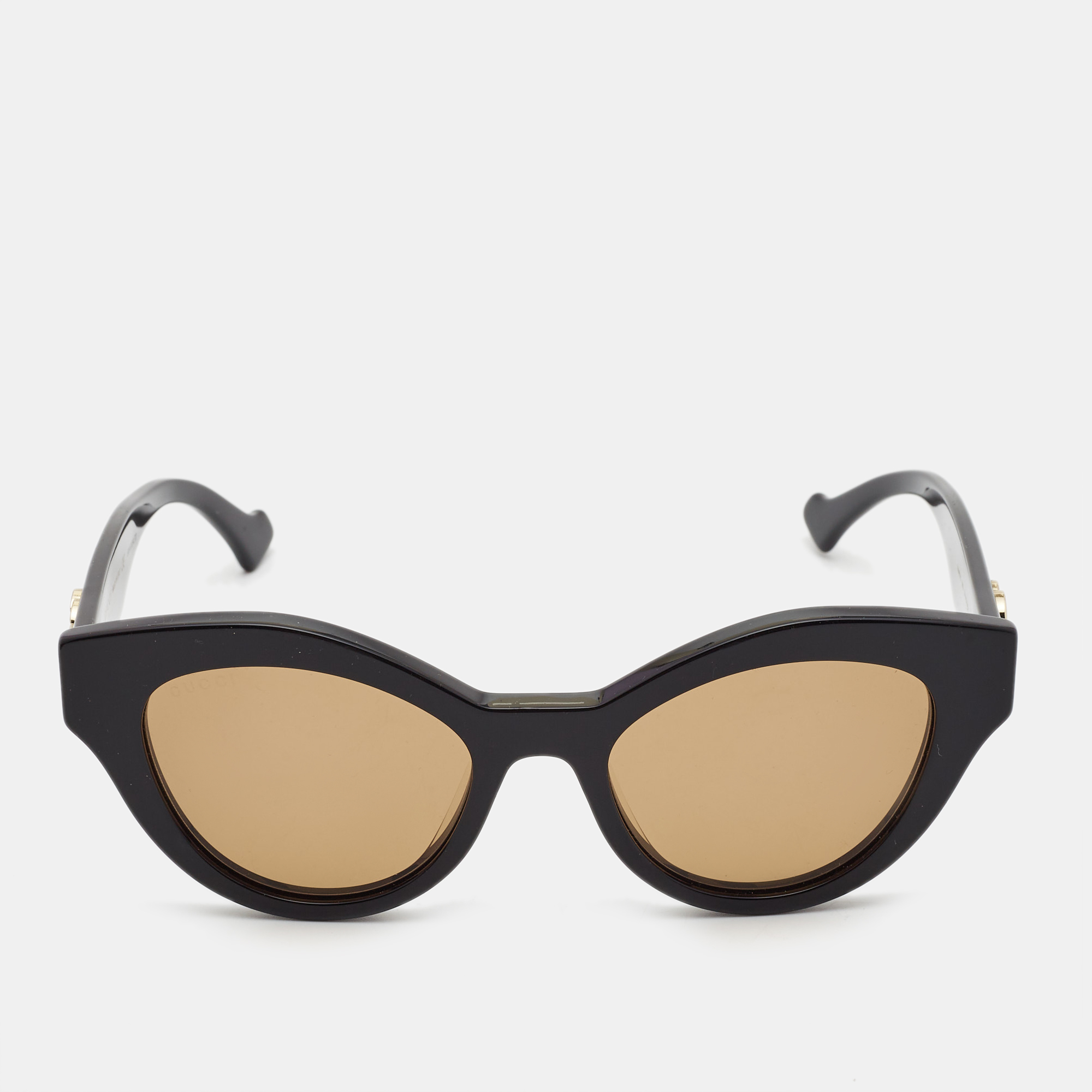 

Gucci Black/Brown GG0957S GG Cat Eye Sunglasses