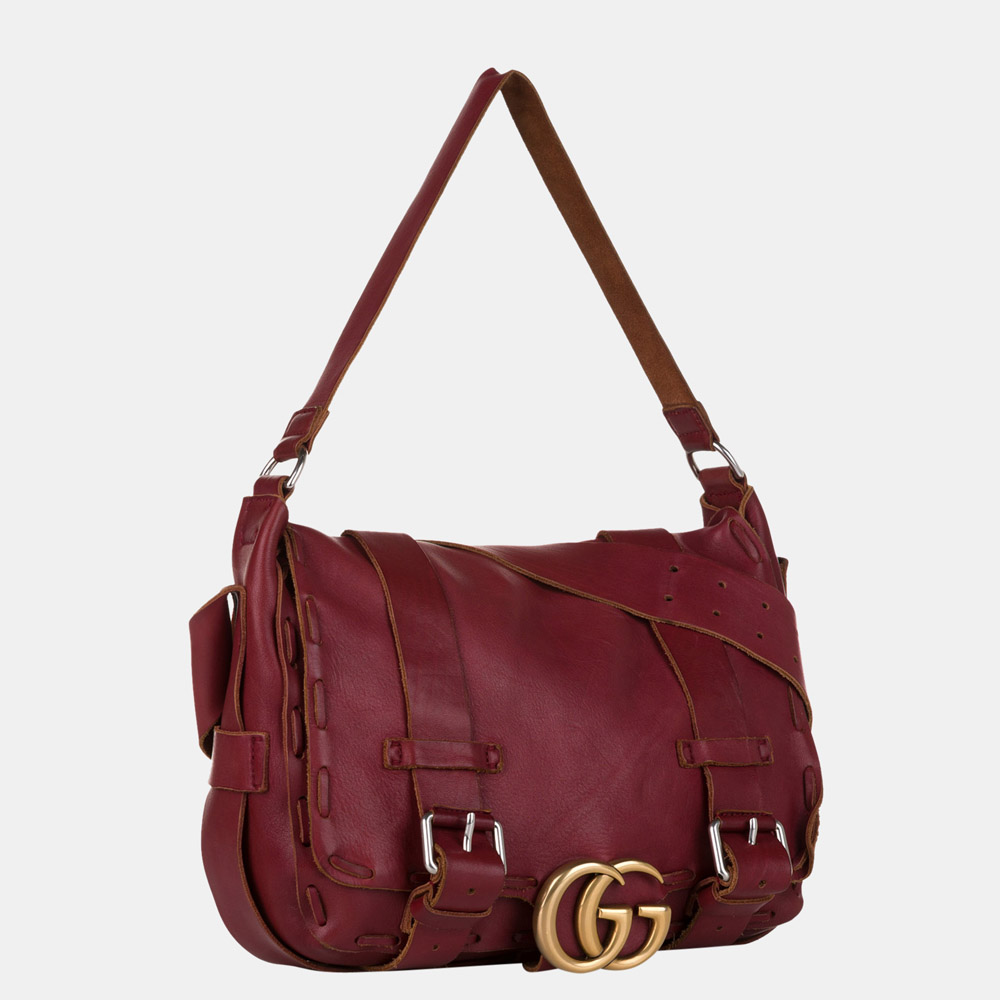 

Gucci Red GG Marmont Messenger Bag