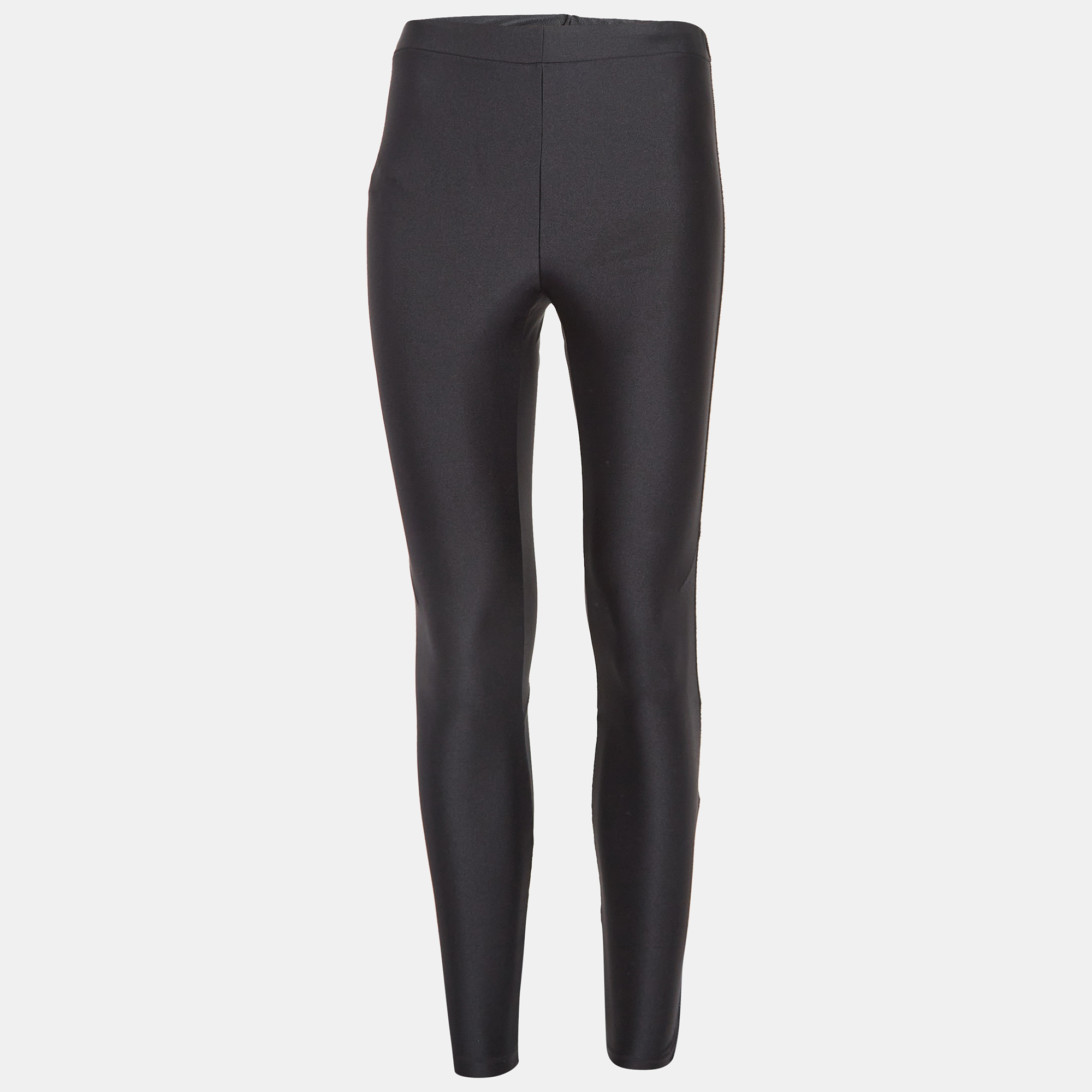 

Gucci Black Side Stripe Jersey Leggings S