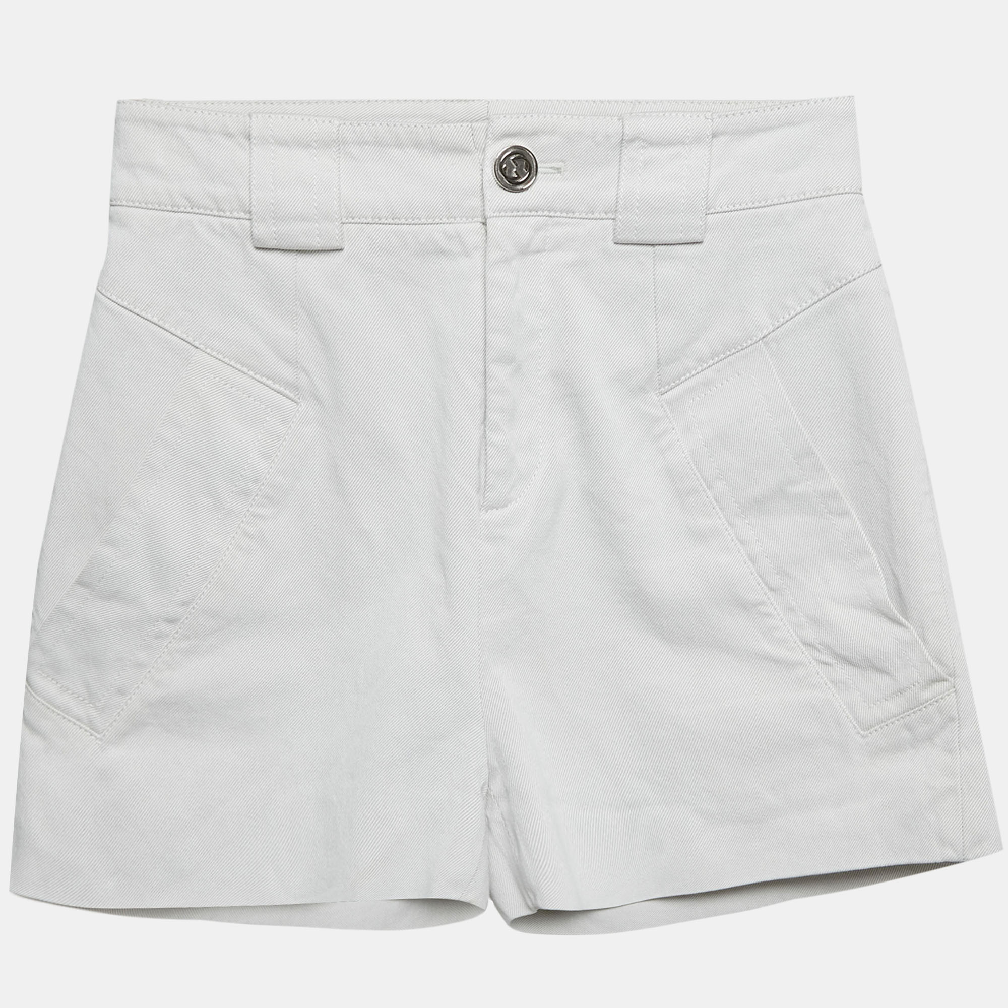 

Gucci White Gabardine Regular Shorts S