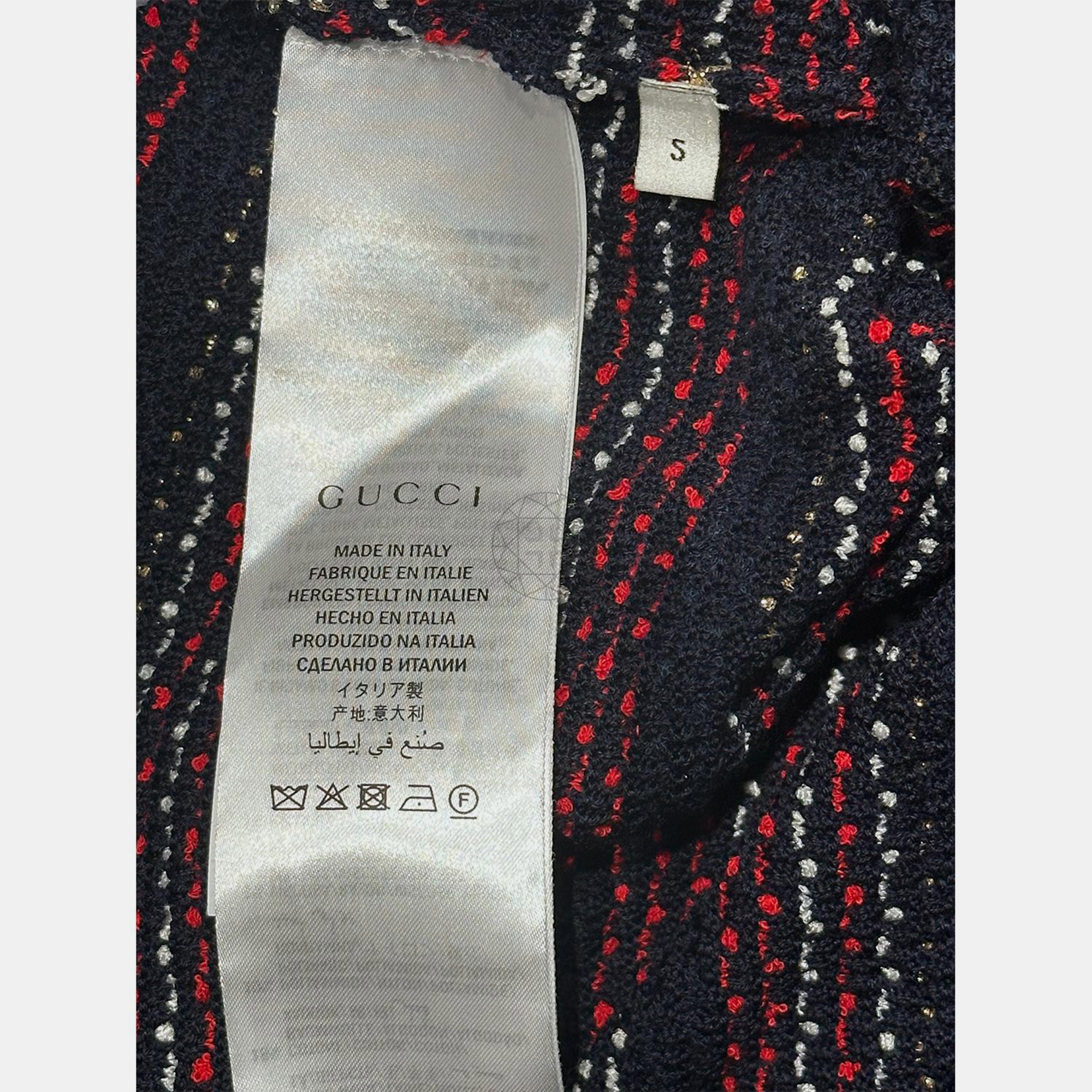 Gucci Knitted Sweater with Star Sequins 