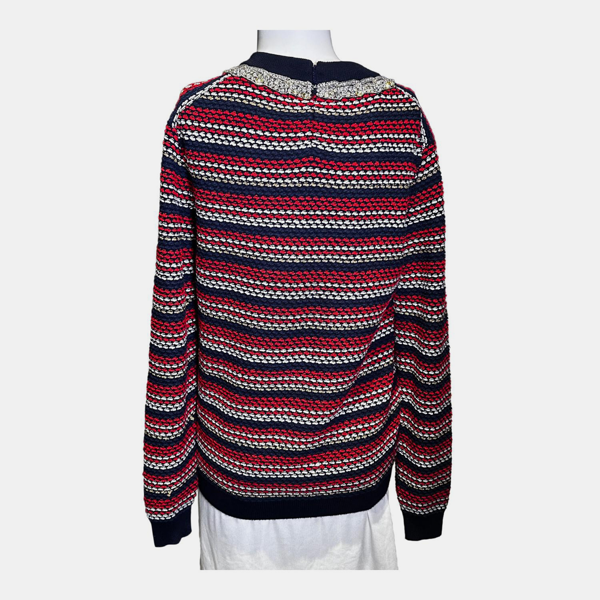 Gucci Knitted Sweater with Star Sequins 