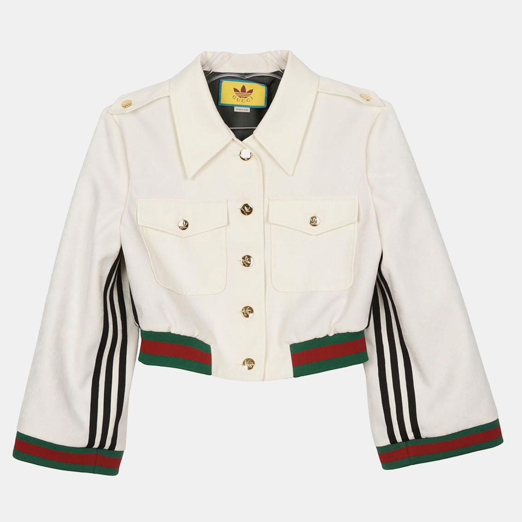 

Gucci Adidas X Gucci Web Jacket Size, White