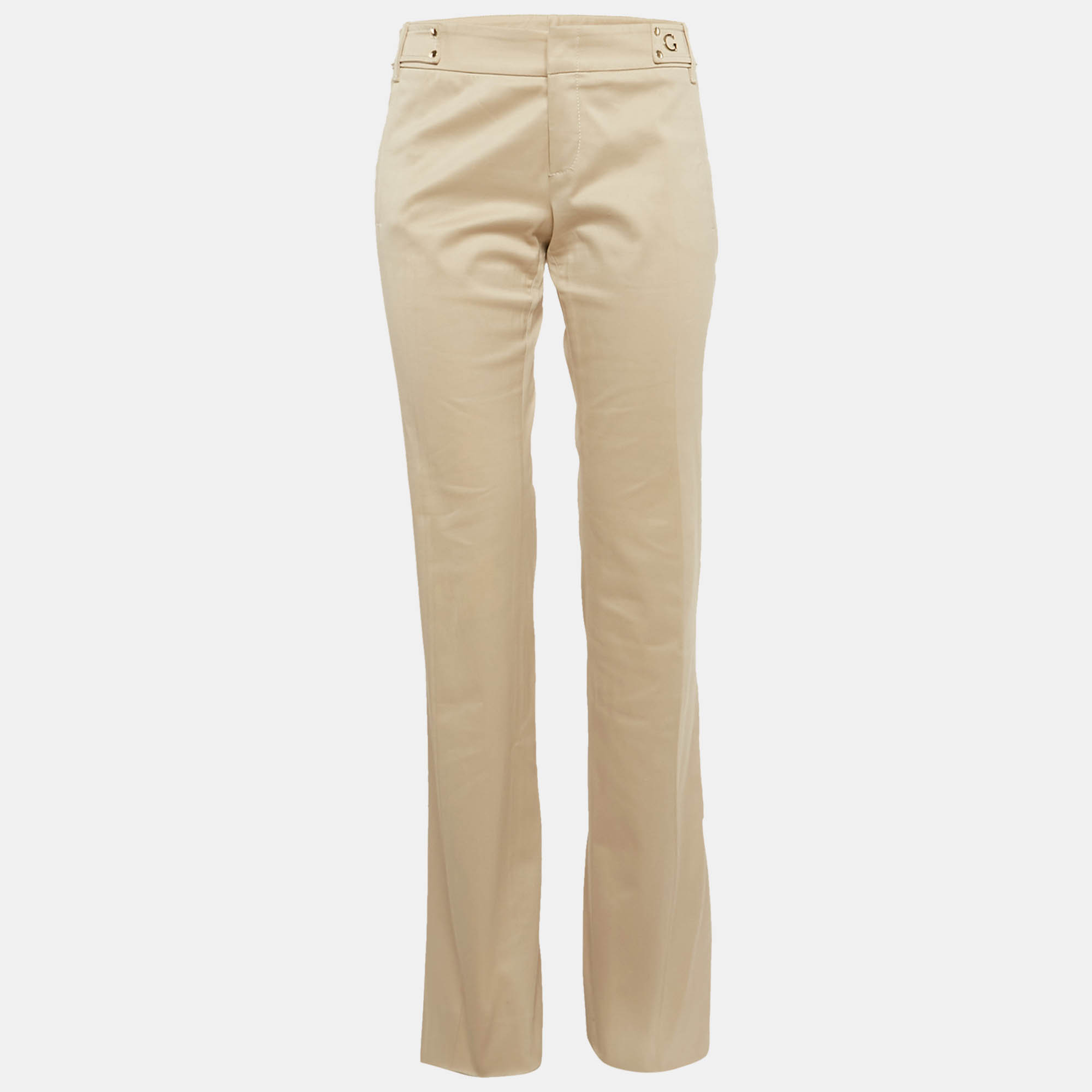 

Gucci Beige Cotton Drill Skinny Pants M