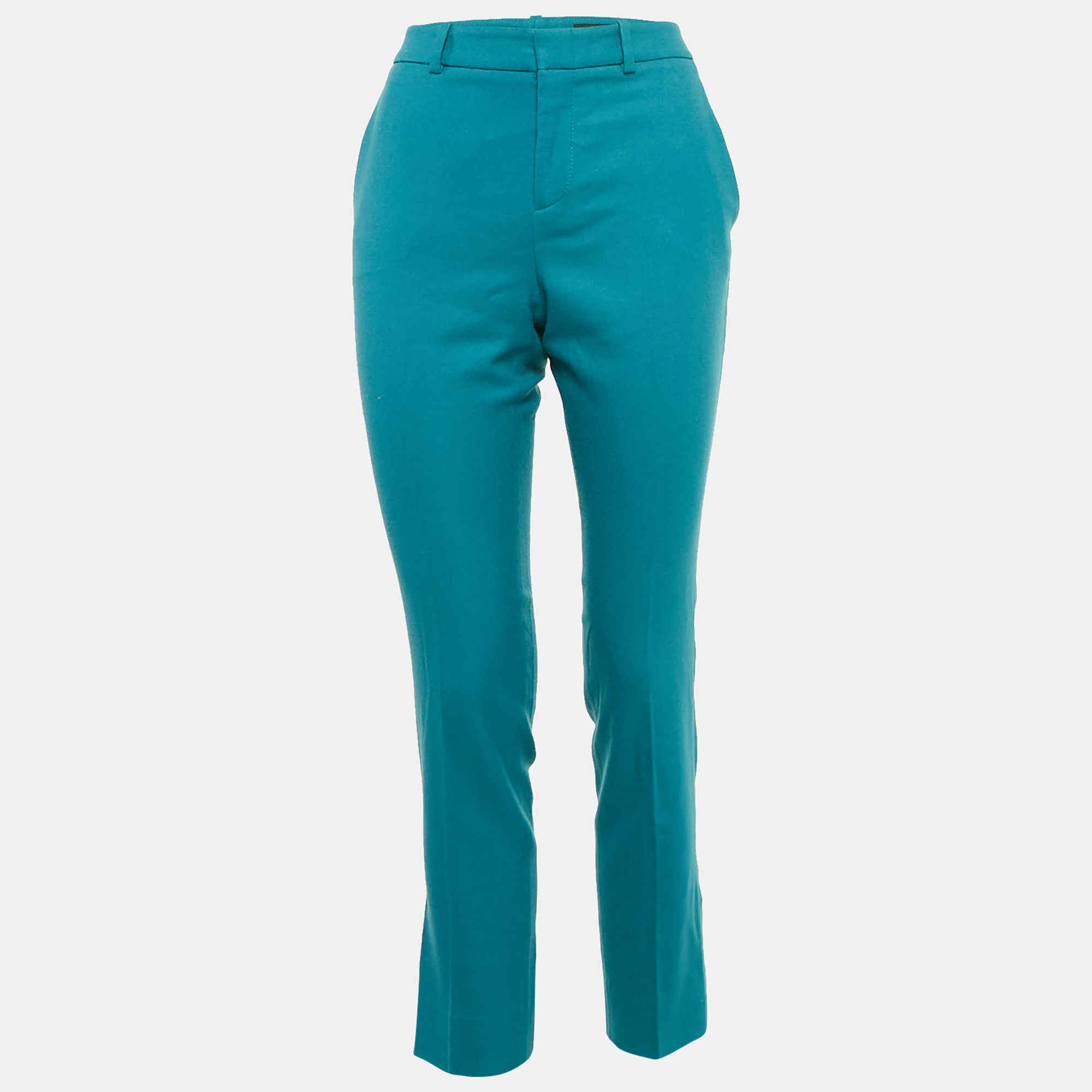 

Gucci Wool Teal Blue Trousers S