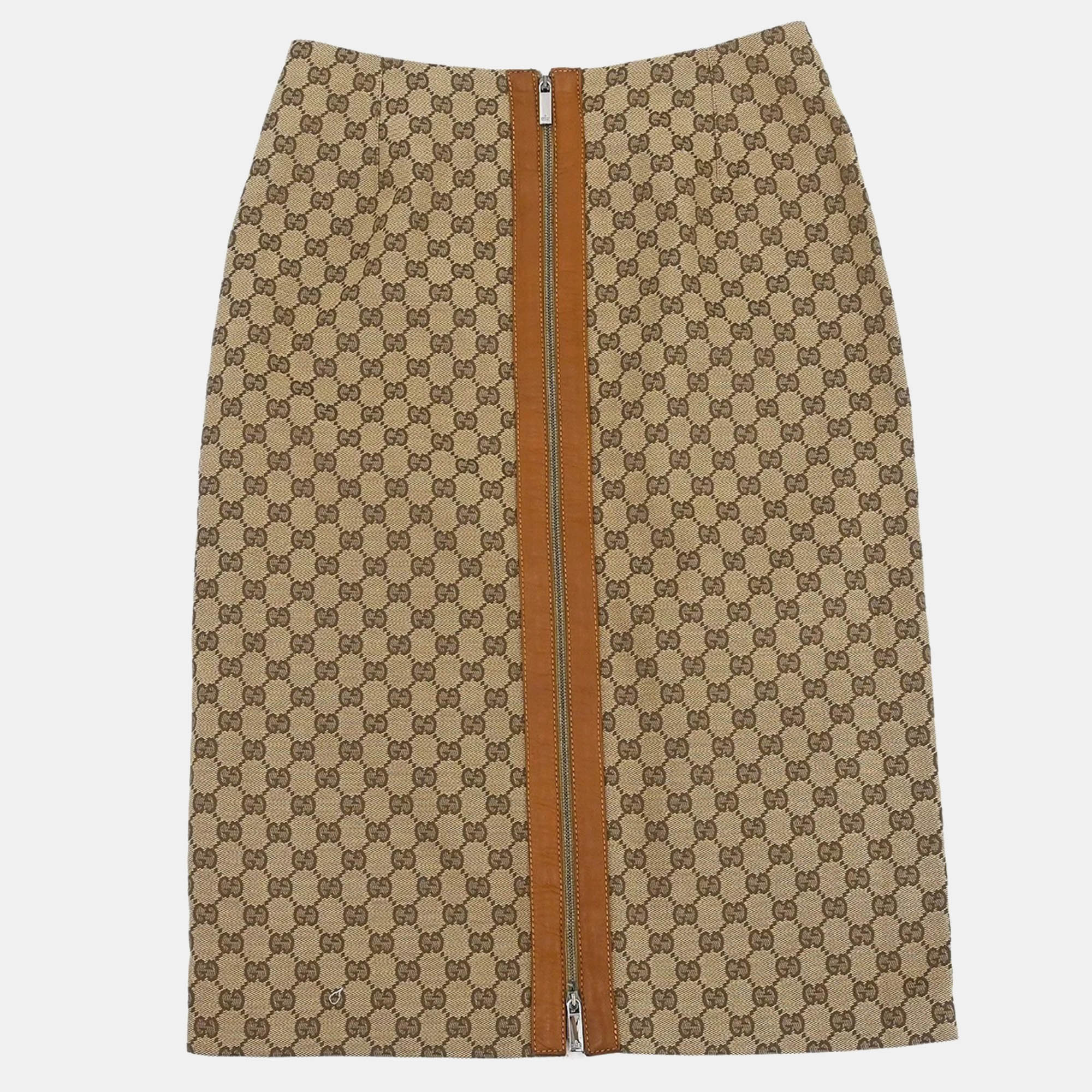 

Gucci Beige Cotton Polyster Skirt