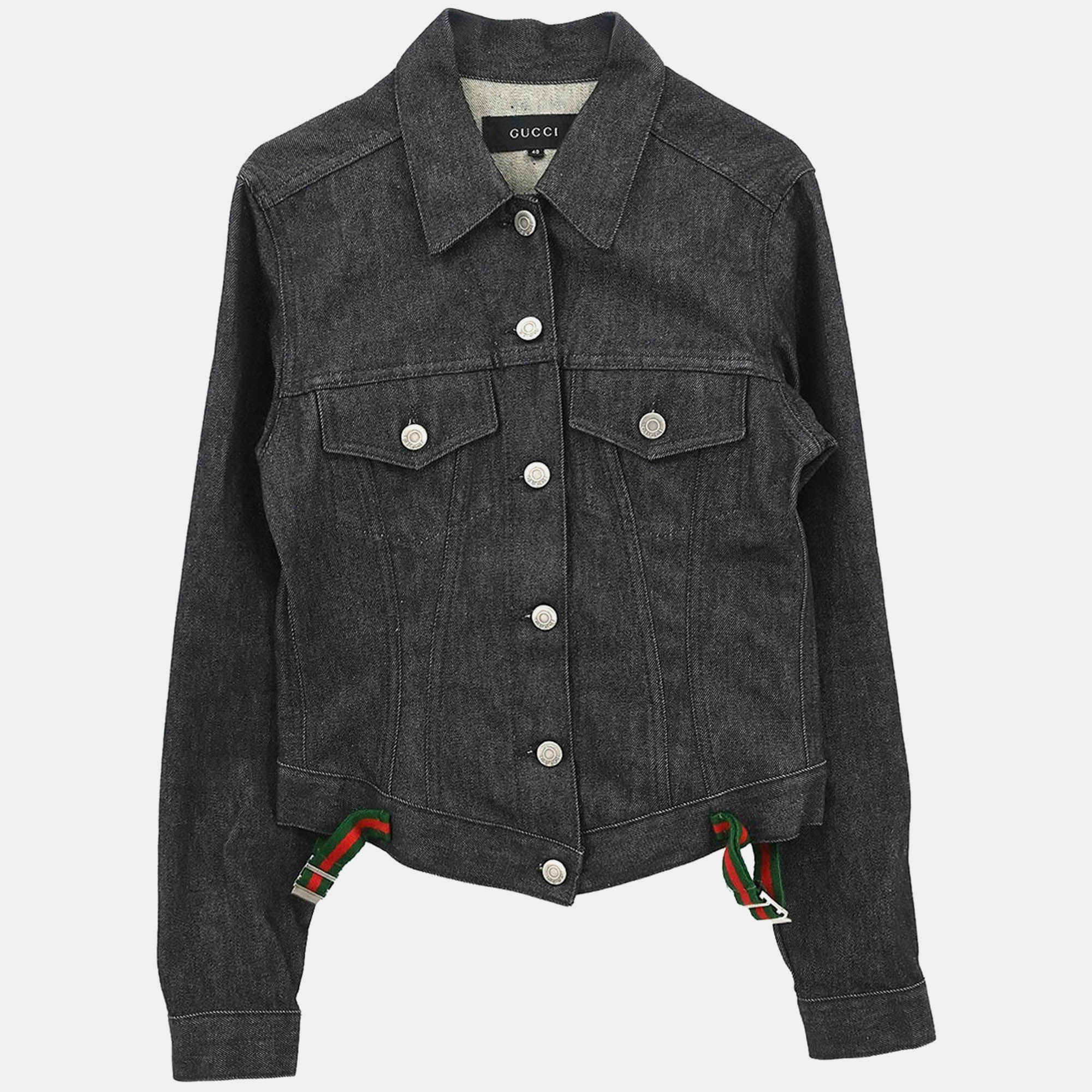 

Gucci Black Denim Jacket