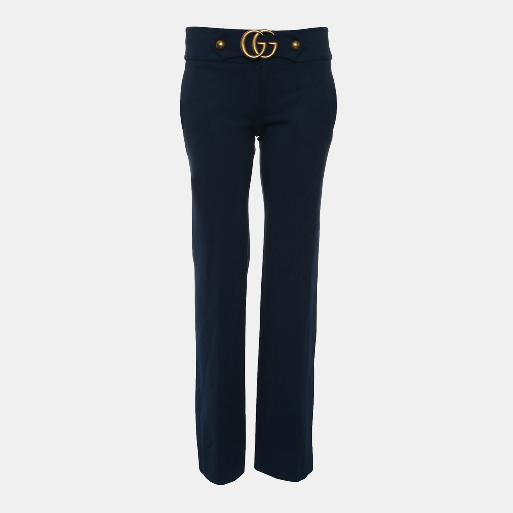 

Gucci GG Flared Blue Trousers