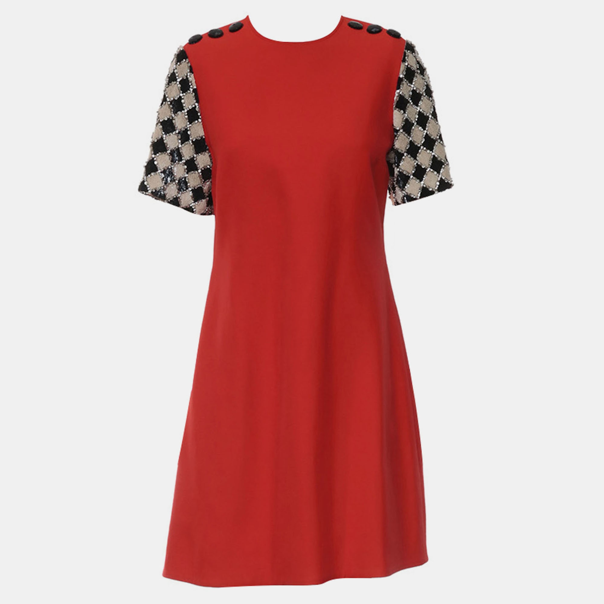 

Gucci Sequin Embellished Dress, Red