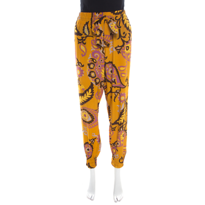 yellow gucci pants