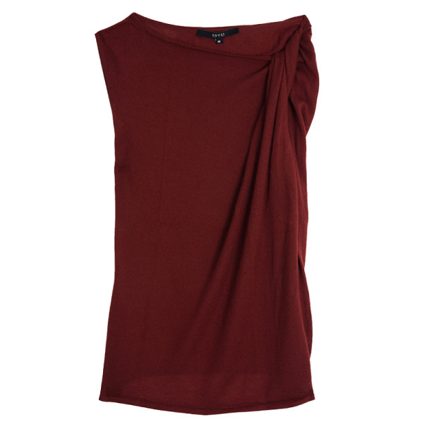 مملوكة مسبقًا Gucci Gathered Sleeveless Top M