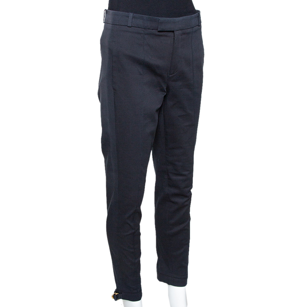 

Gucci Black Cotton Tailored Trousers