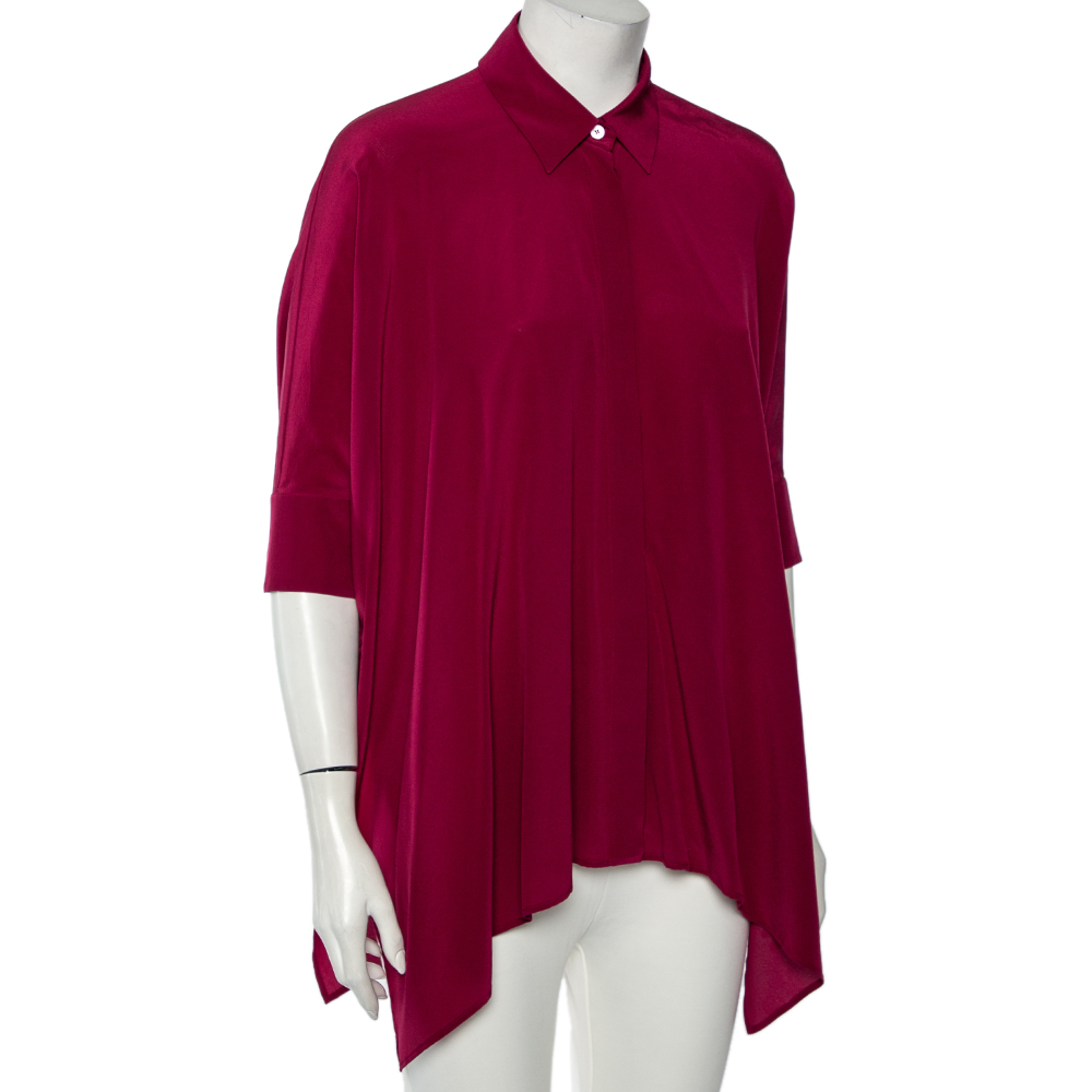 

Gucci Fuchsia Oversized Kaftan Shirt, Purple