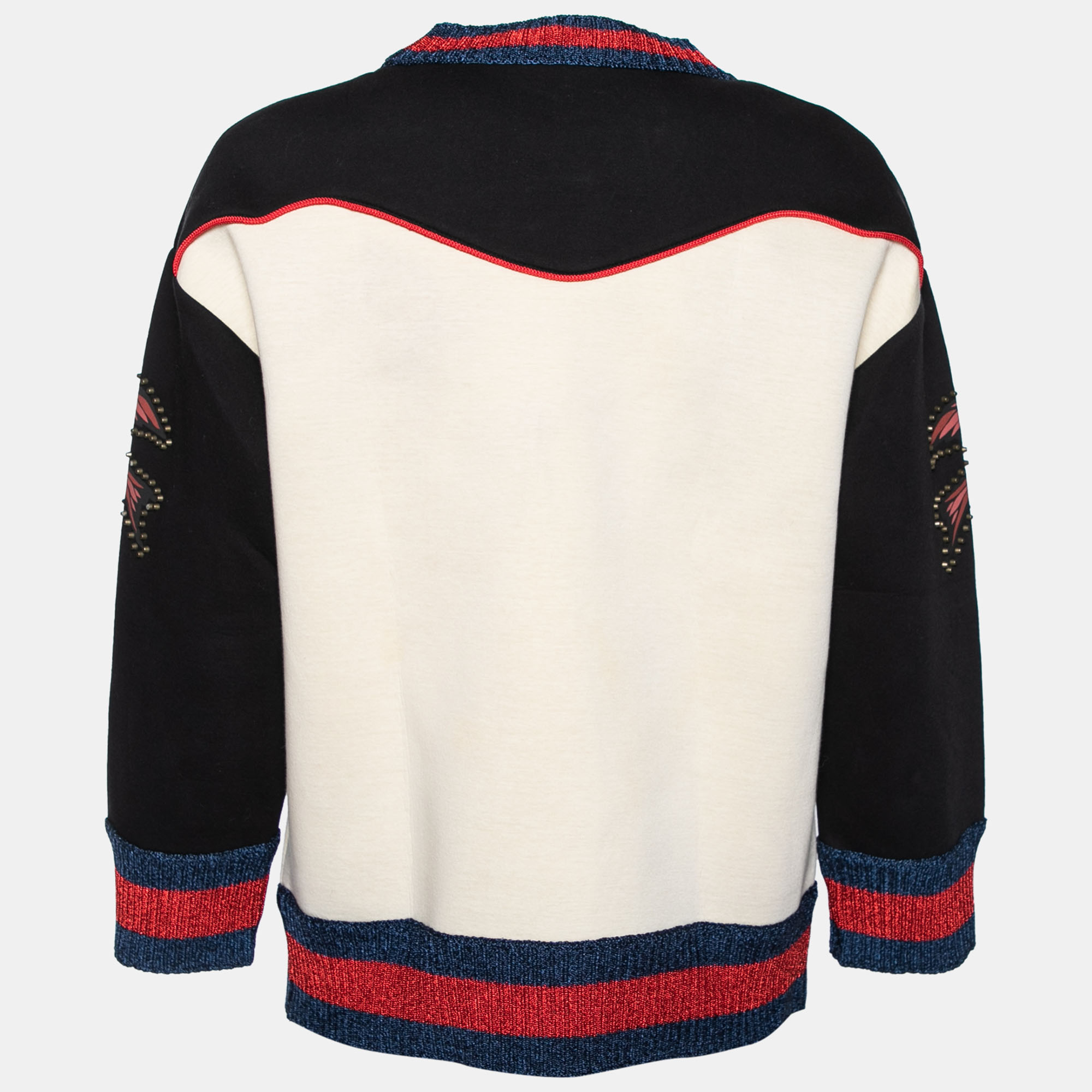

Gucci Multicolor Cotton Butterfly Embroidered Sweatshirt