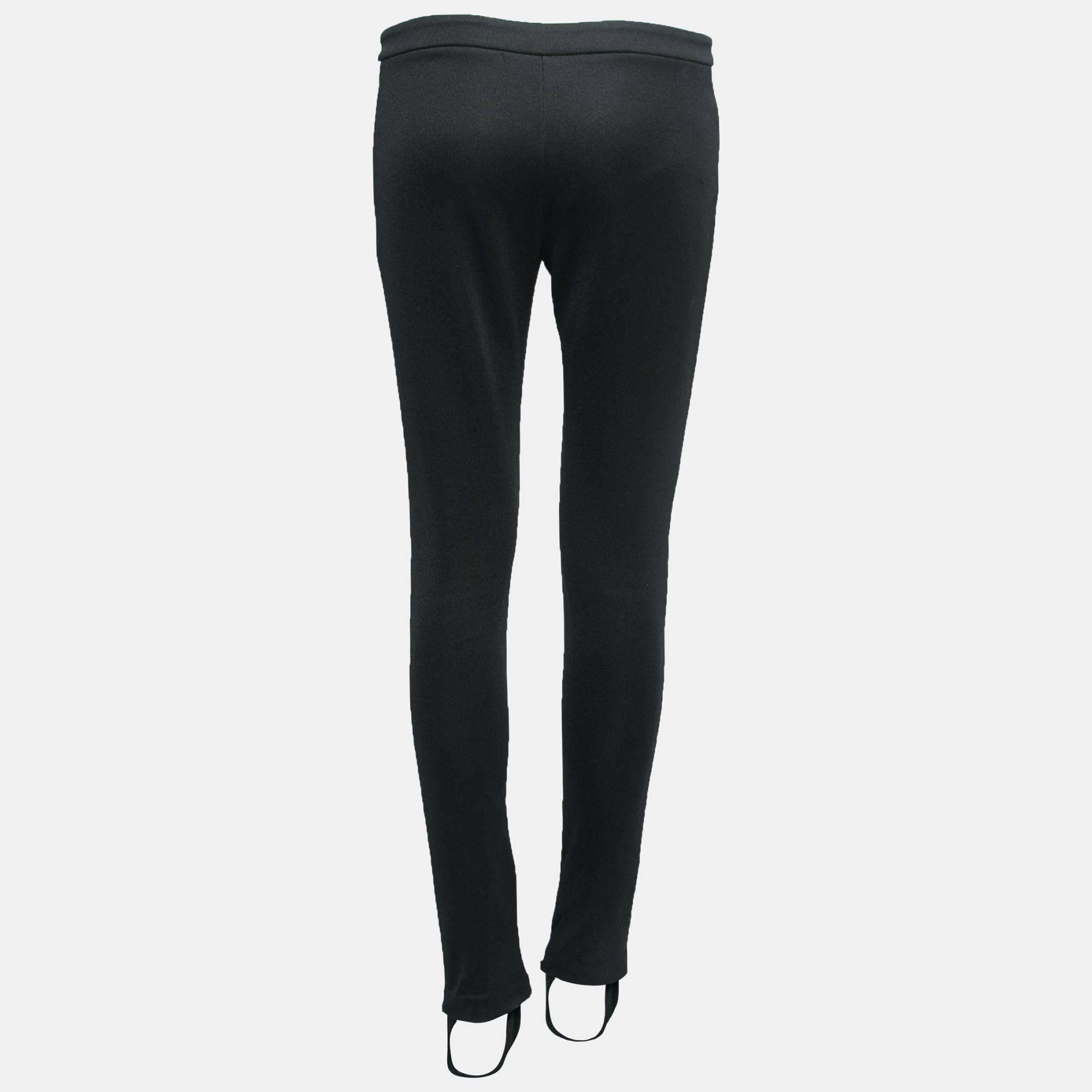 

Gucci Black Knit Web Stripe Trouser