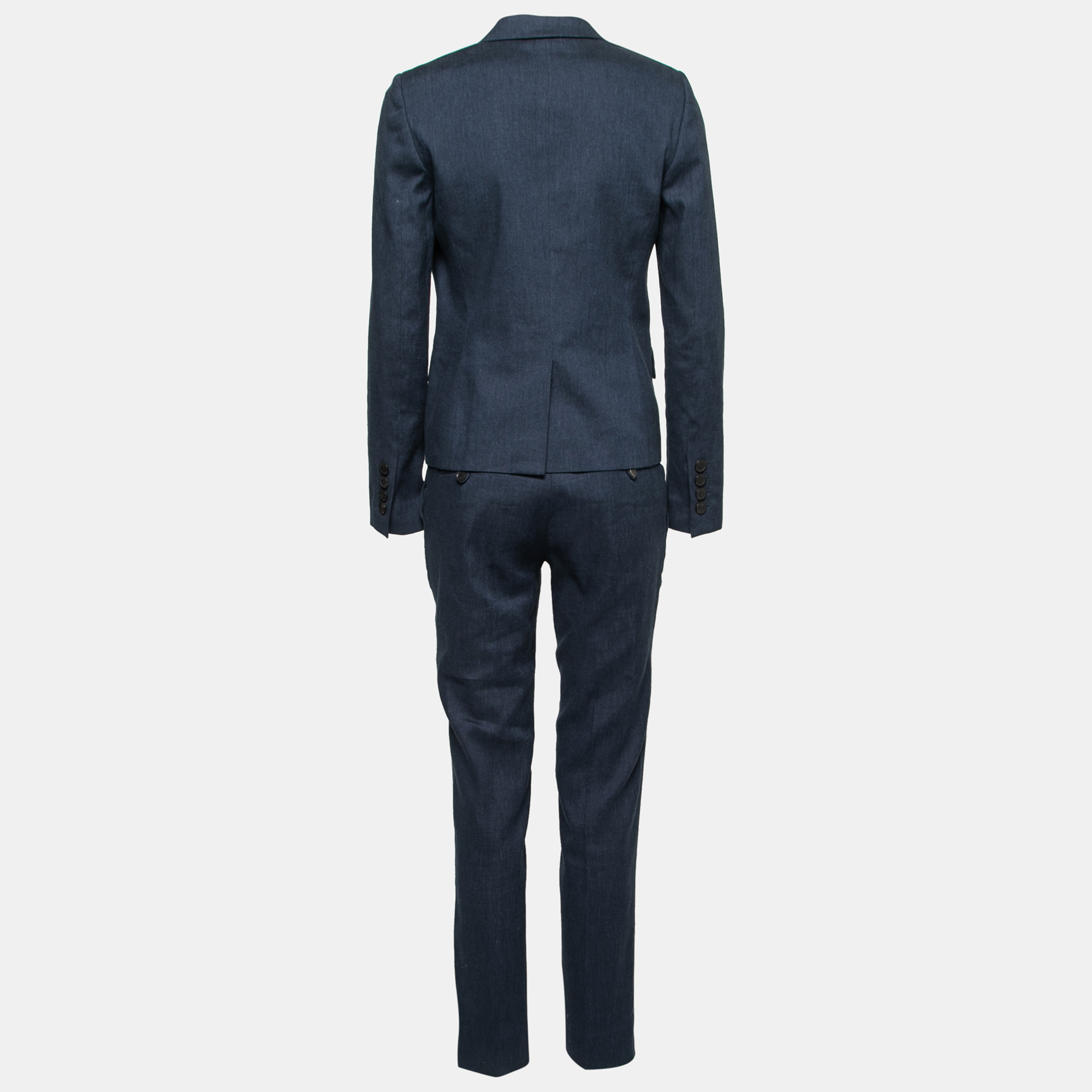 

Gucci Navy Blue Linen Pant Suit