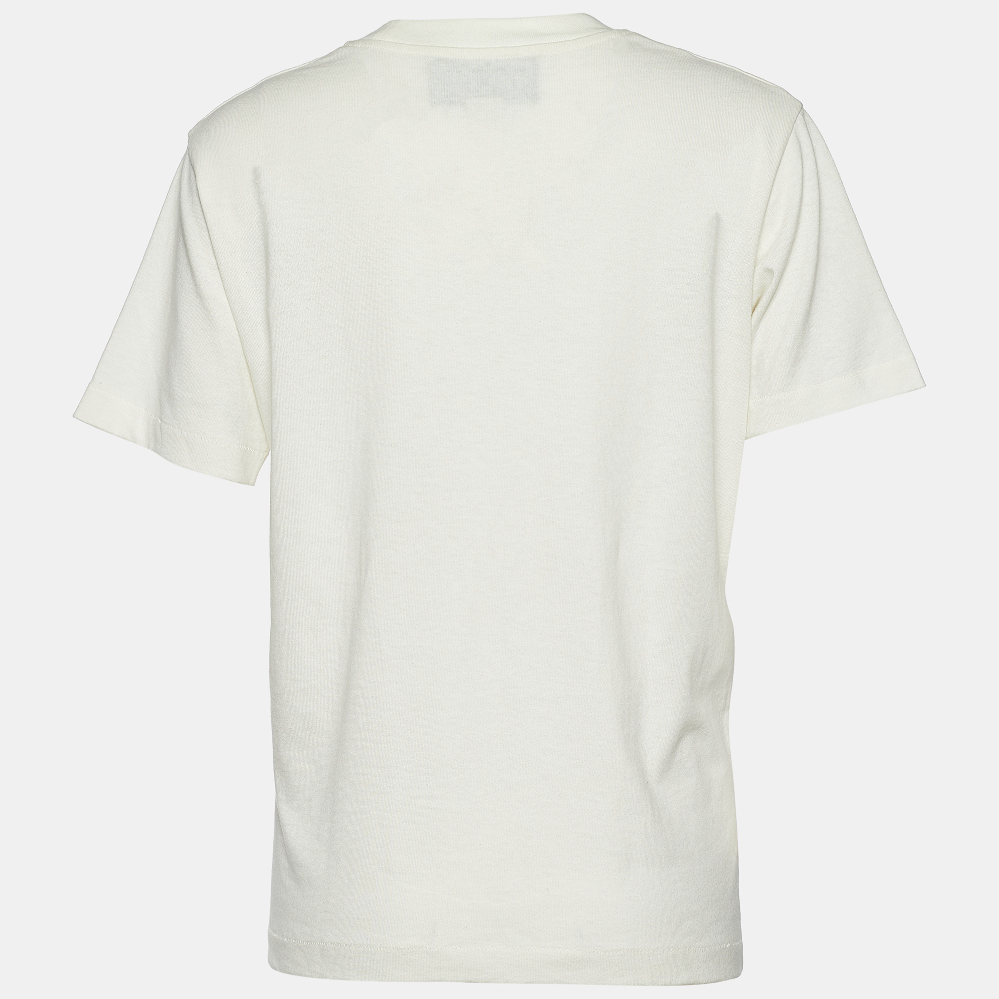 

Gucci Off-White Mad Cookies Print Cotton Jersey T-Shirt, Cream