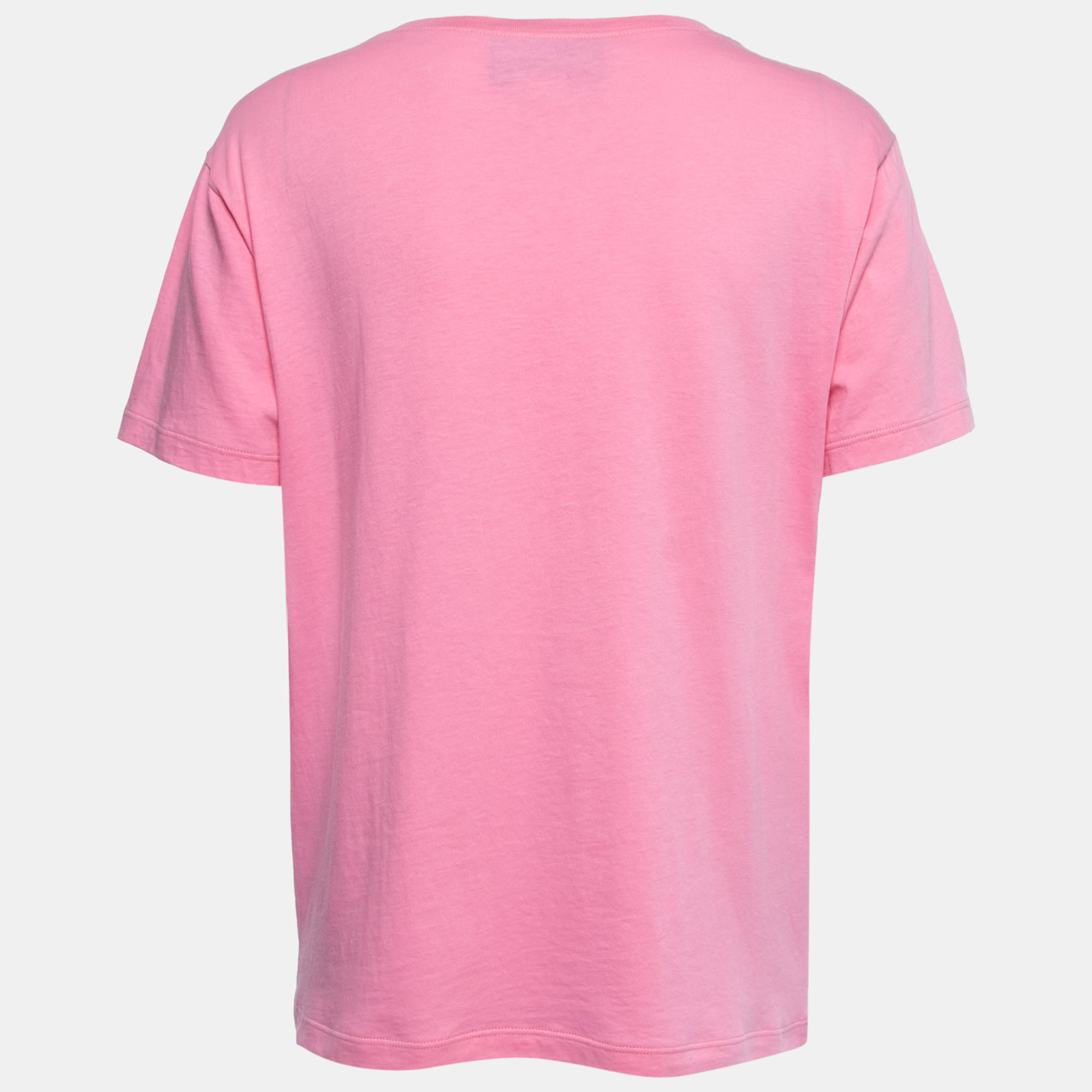 

Gucci X Disney Mickey Mouse Print Oversize Cotton T-Shirt, Pink