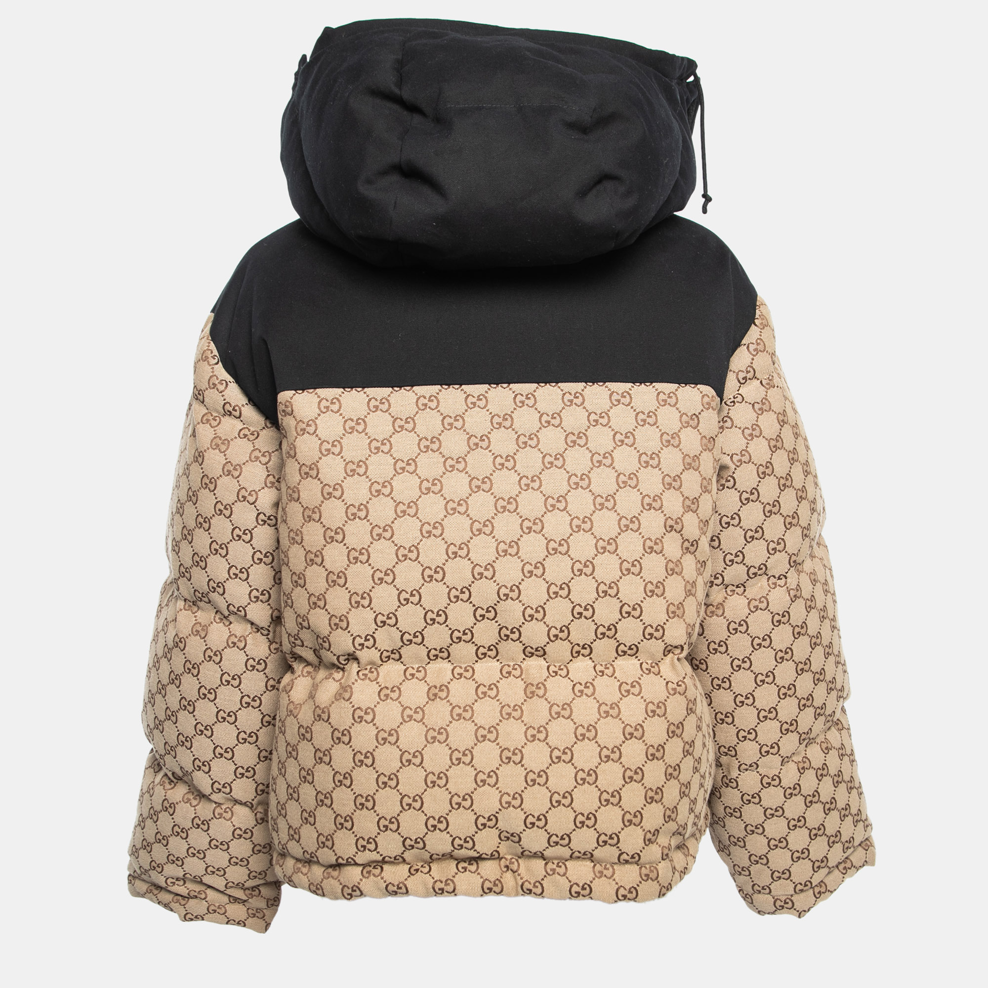 

Gucci X The North Face Beige GG Monogram Canvas Puffer Jacket