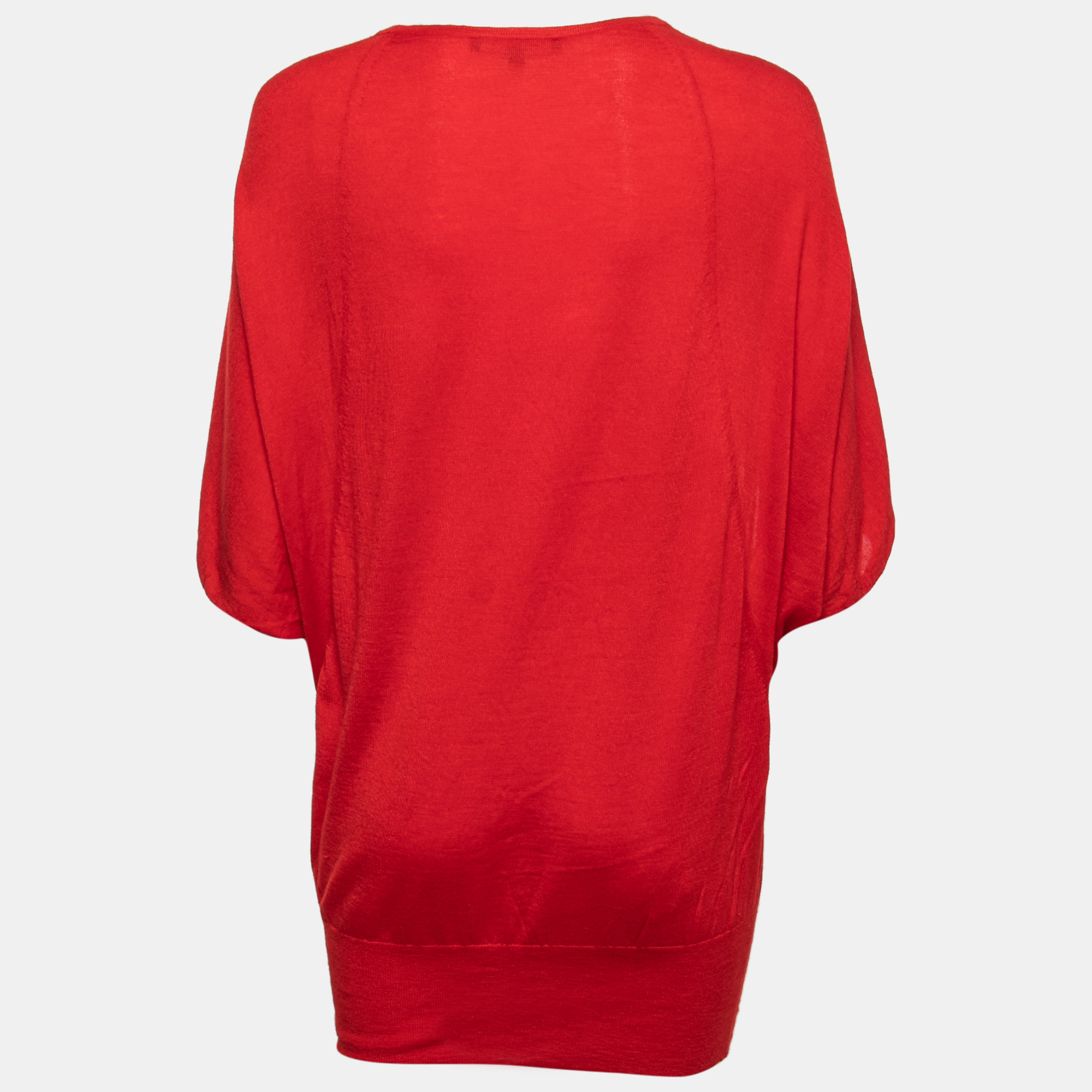 

Gucci Red Cashmere & Wool Knit Jumper