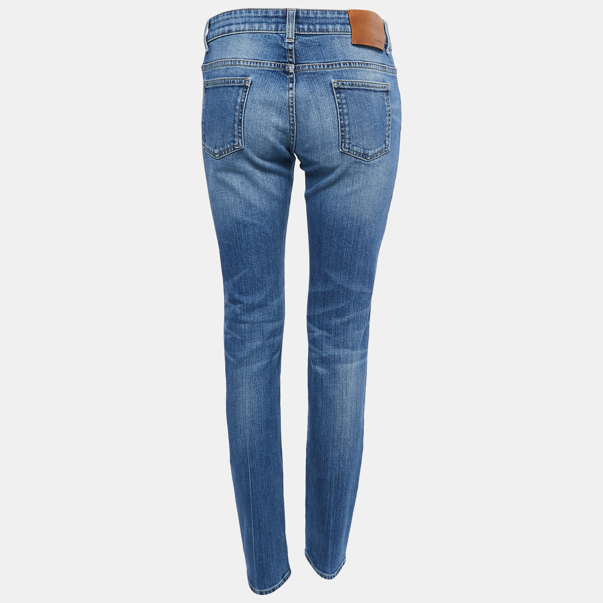 

Gucci Blue Denim Slim Fit Jeans  Waist 32