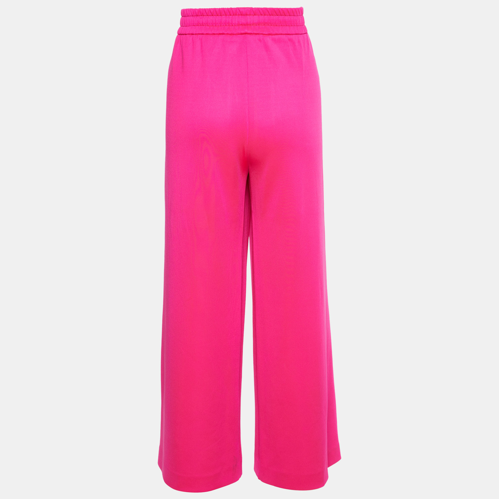 

Gucci Fluorescent Pink Jersey Wide Leg Pants