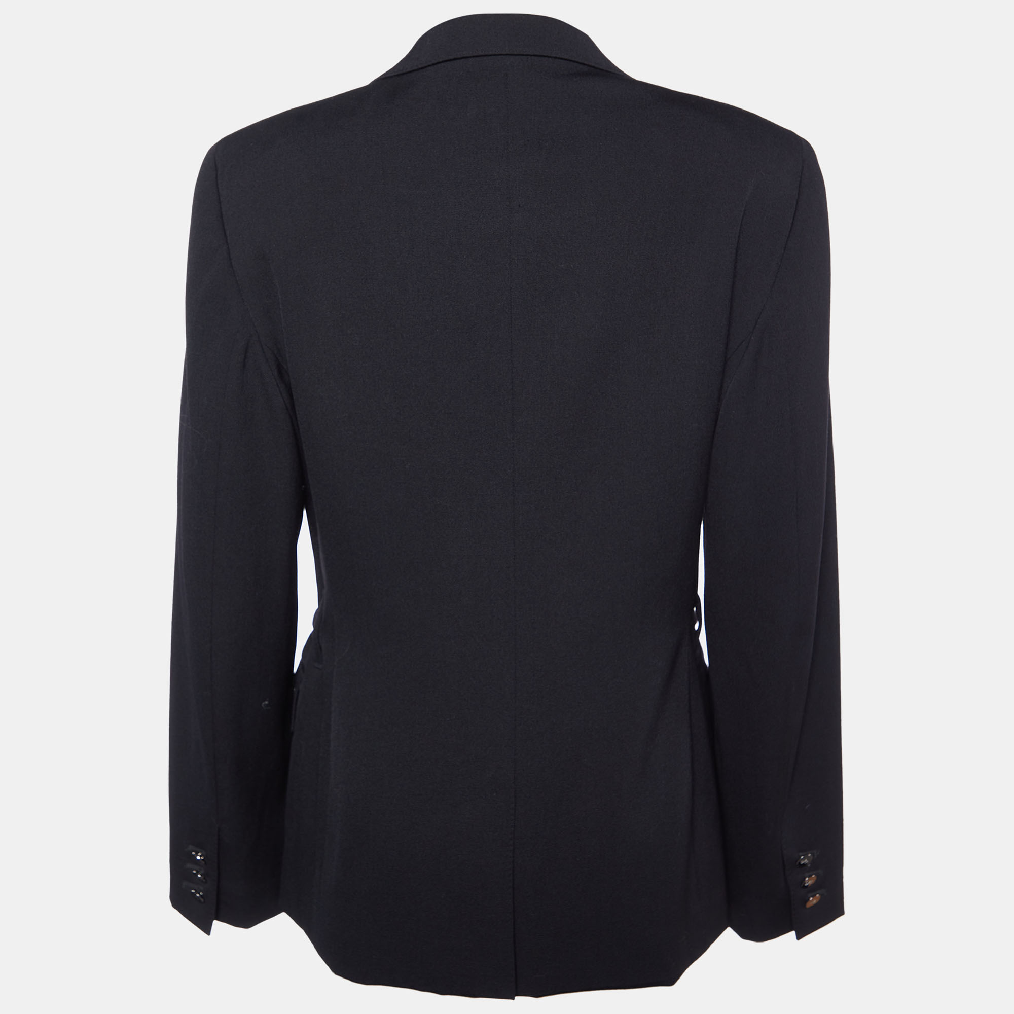

Gucci Black Wool Button front Blazer