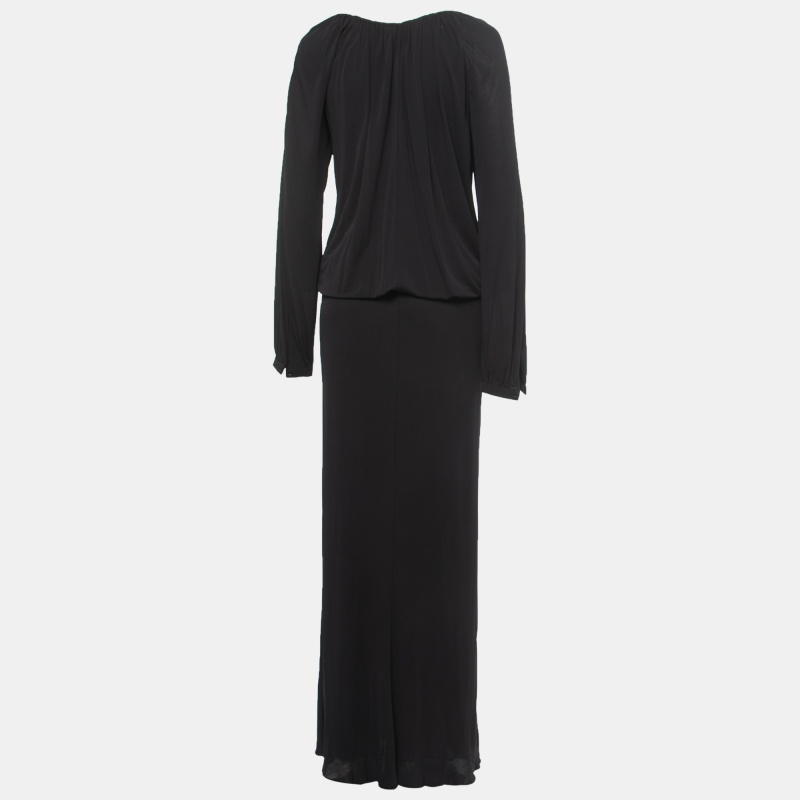 

Gucci Black jersey Knit Maxi Dress