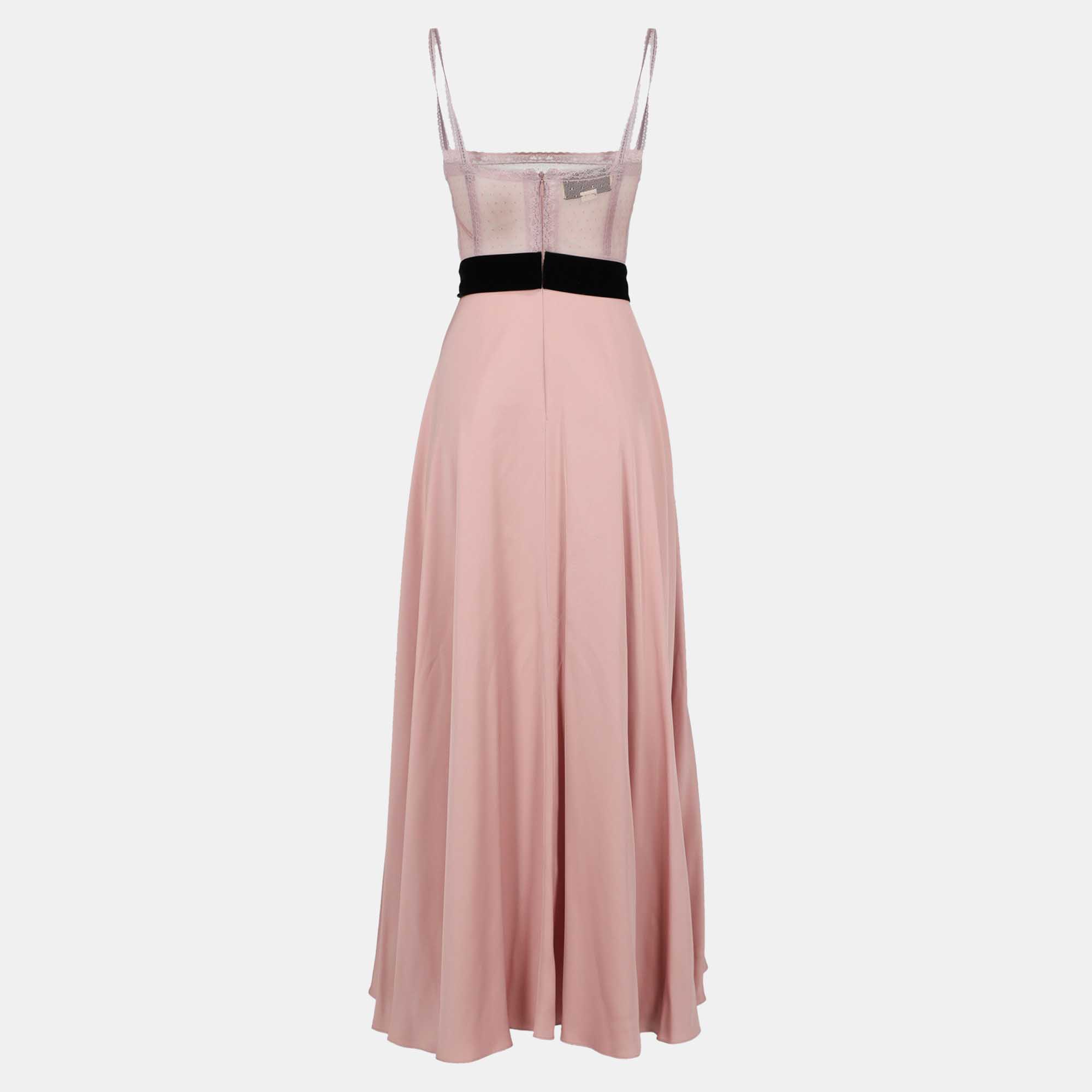 

Gucci Women's Silk Long Dress - Black