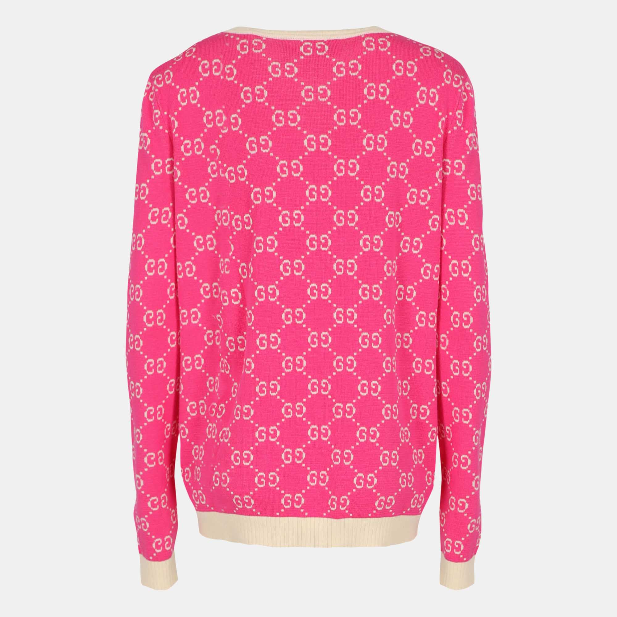 

Gucci Women's Cotton Cardigan - Ecru, Beige