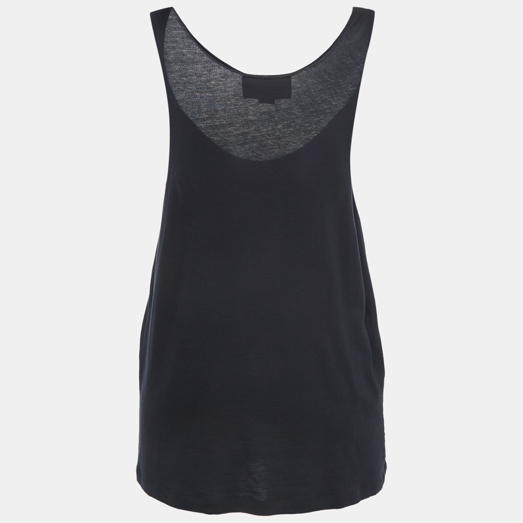 

Gucci X Dan Dapper Black Logo Print Cotton Tank Top