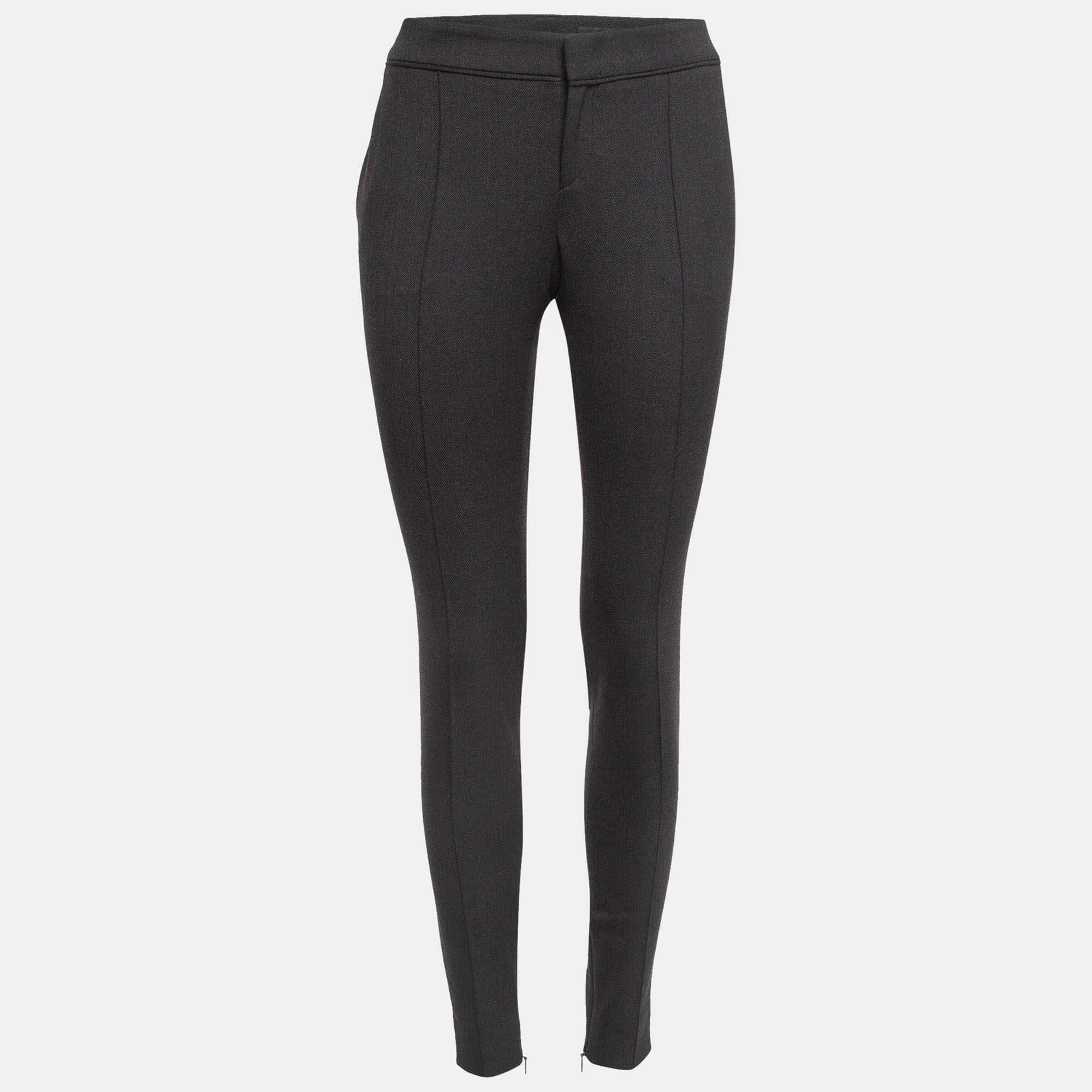 

Gucci Grey Wool Blend Buttoned Formal Trousers