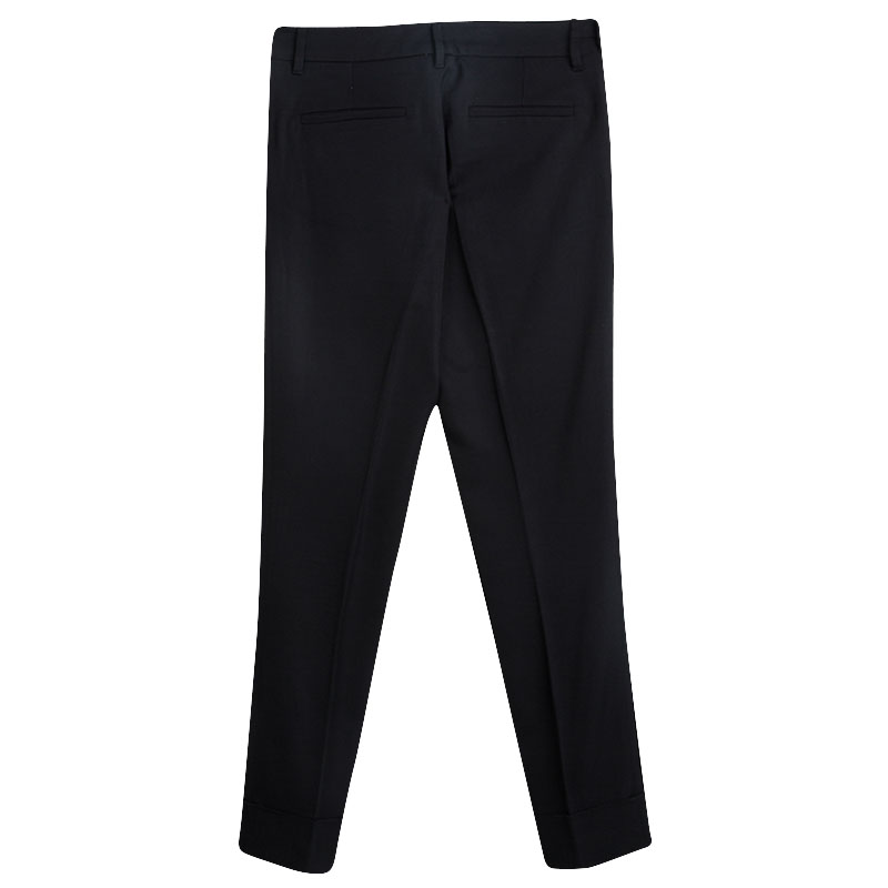 

Gucci Black Tailored Straight Fit Trousers