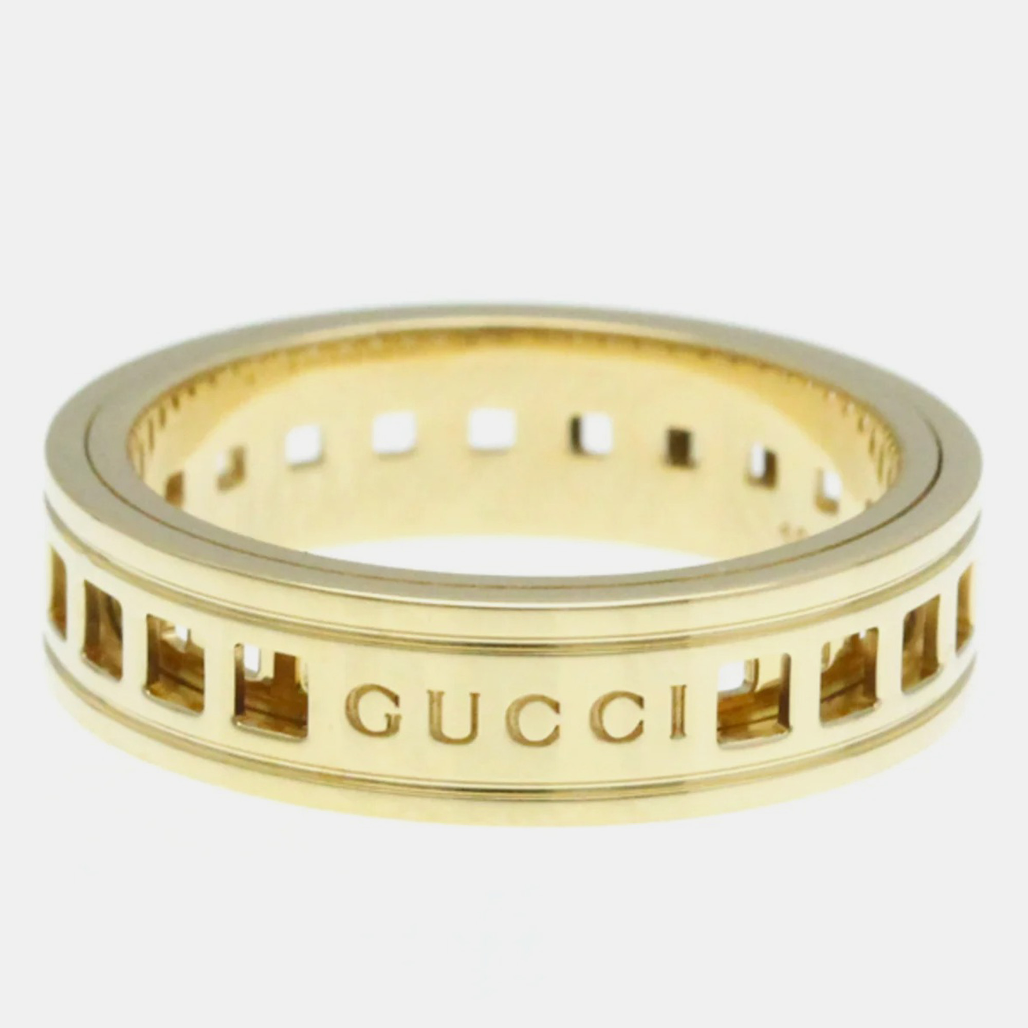 

Gucci 18k Yellow Gold Scroll Ring