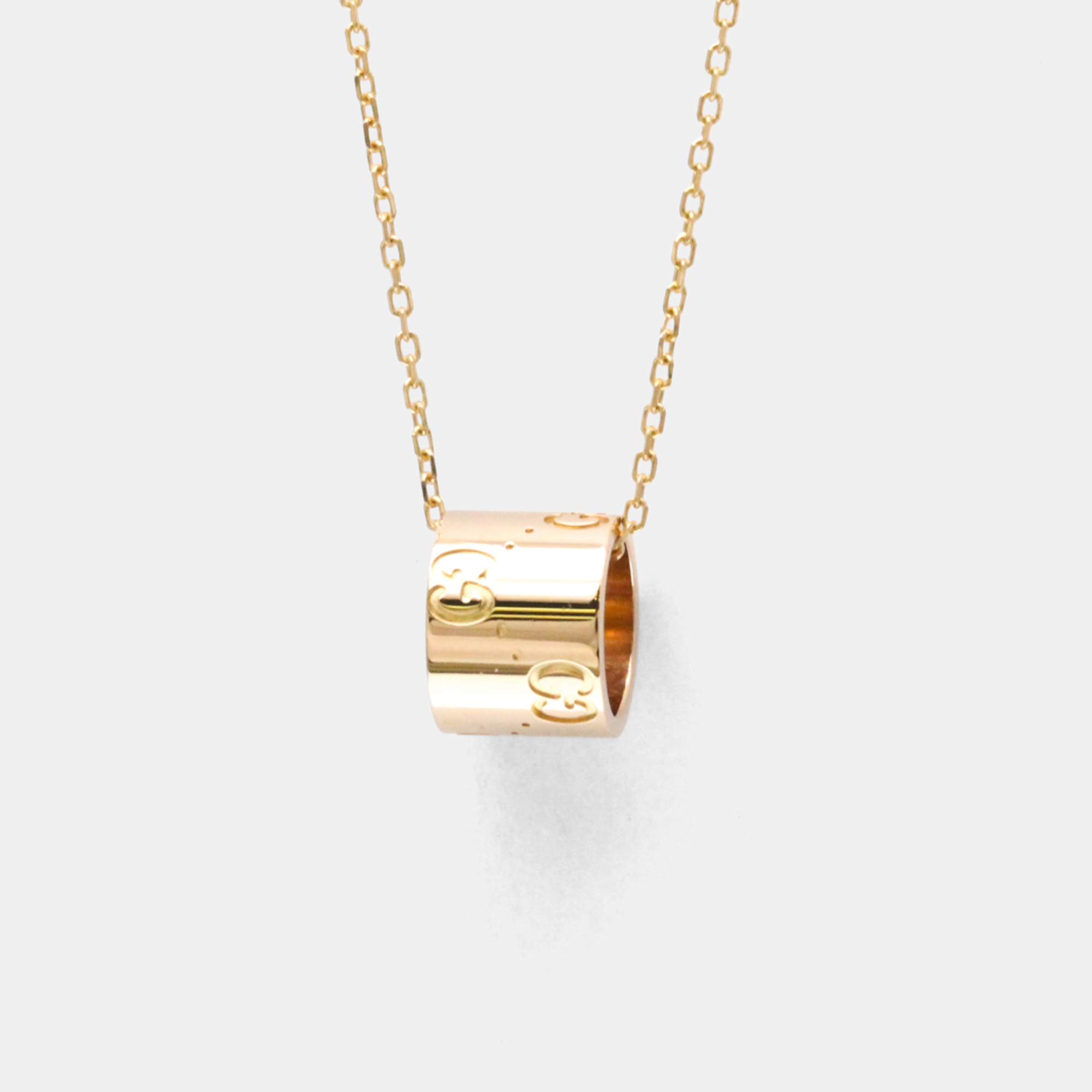 

Gucci Icon No Stone 18K Pink Gold Fashion Pendant Necklace