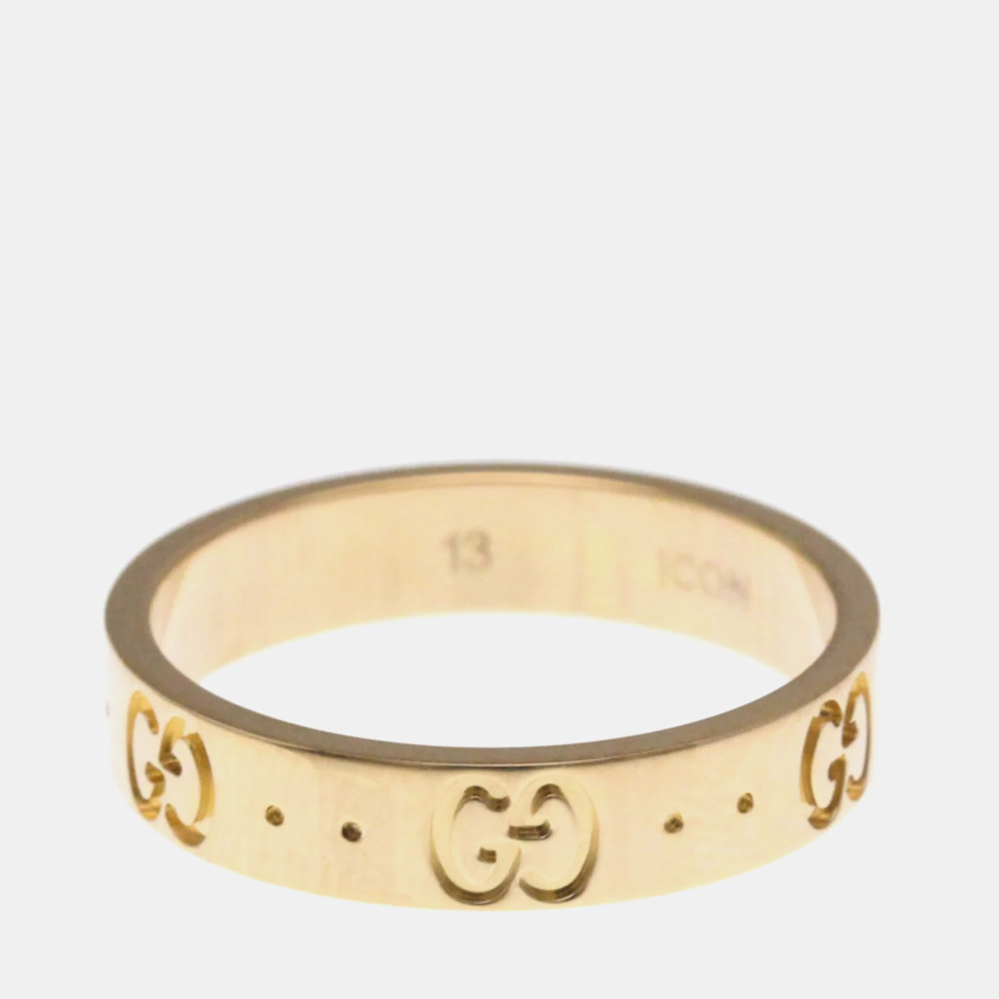 

Gucci 18K Pink Gold Fashion Band Ring EU