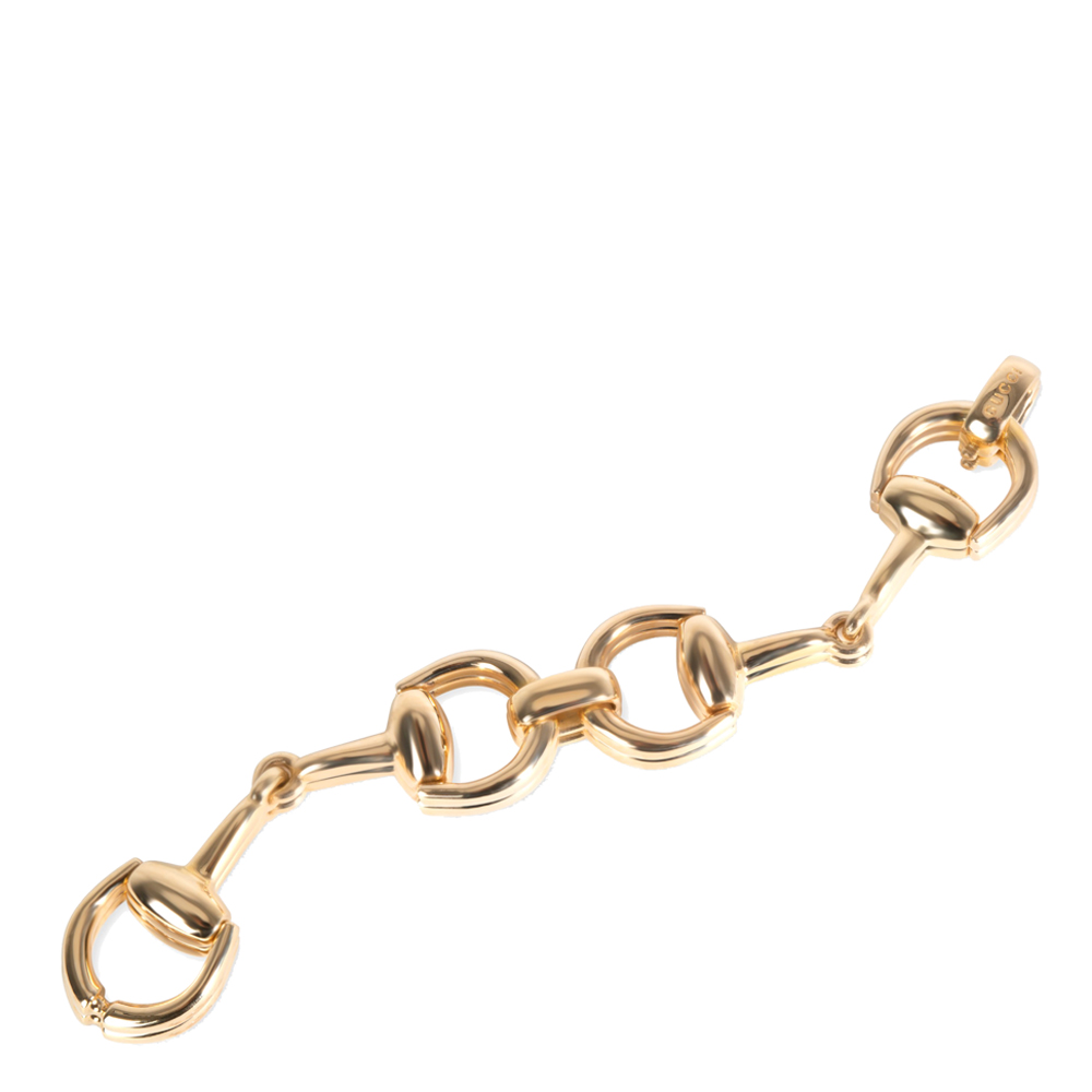 

Gucci Horsebit 18KT Yellow Gold Bracelet