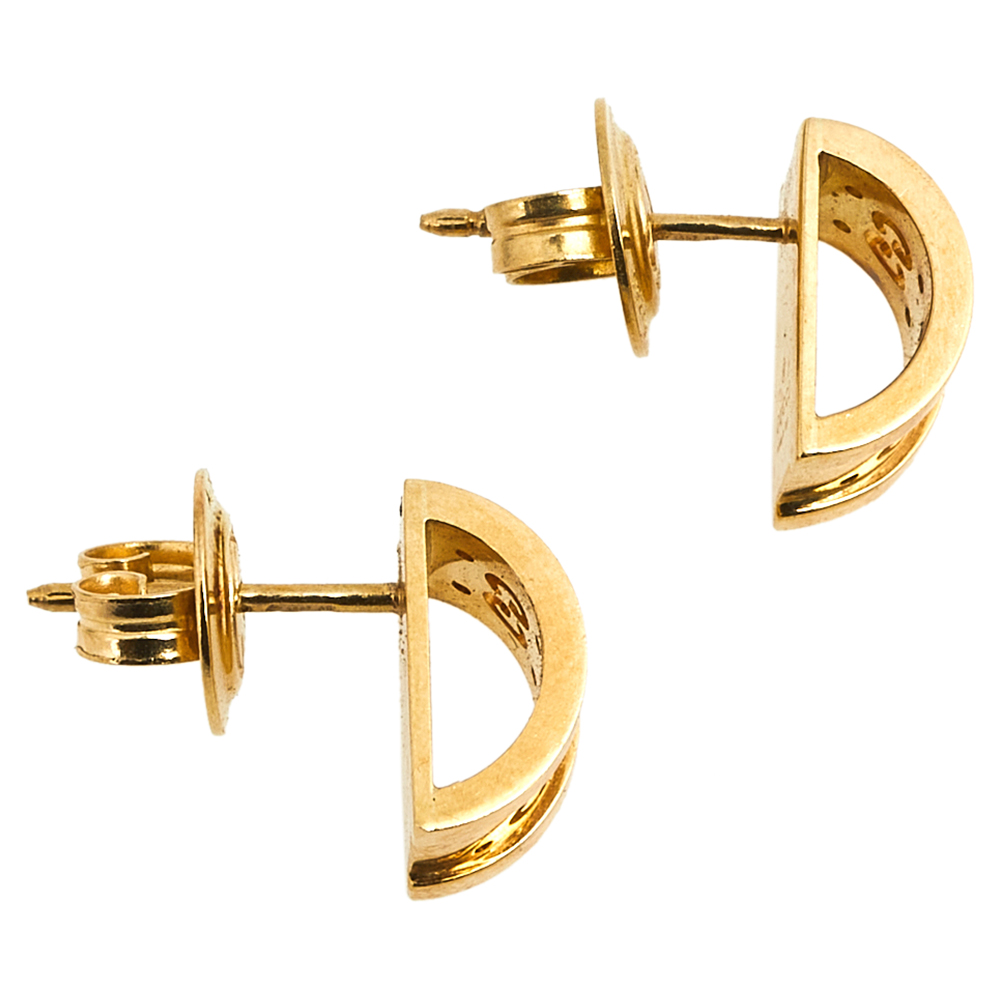 

Gucci Icon 18K Yellow Gold Earrings