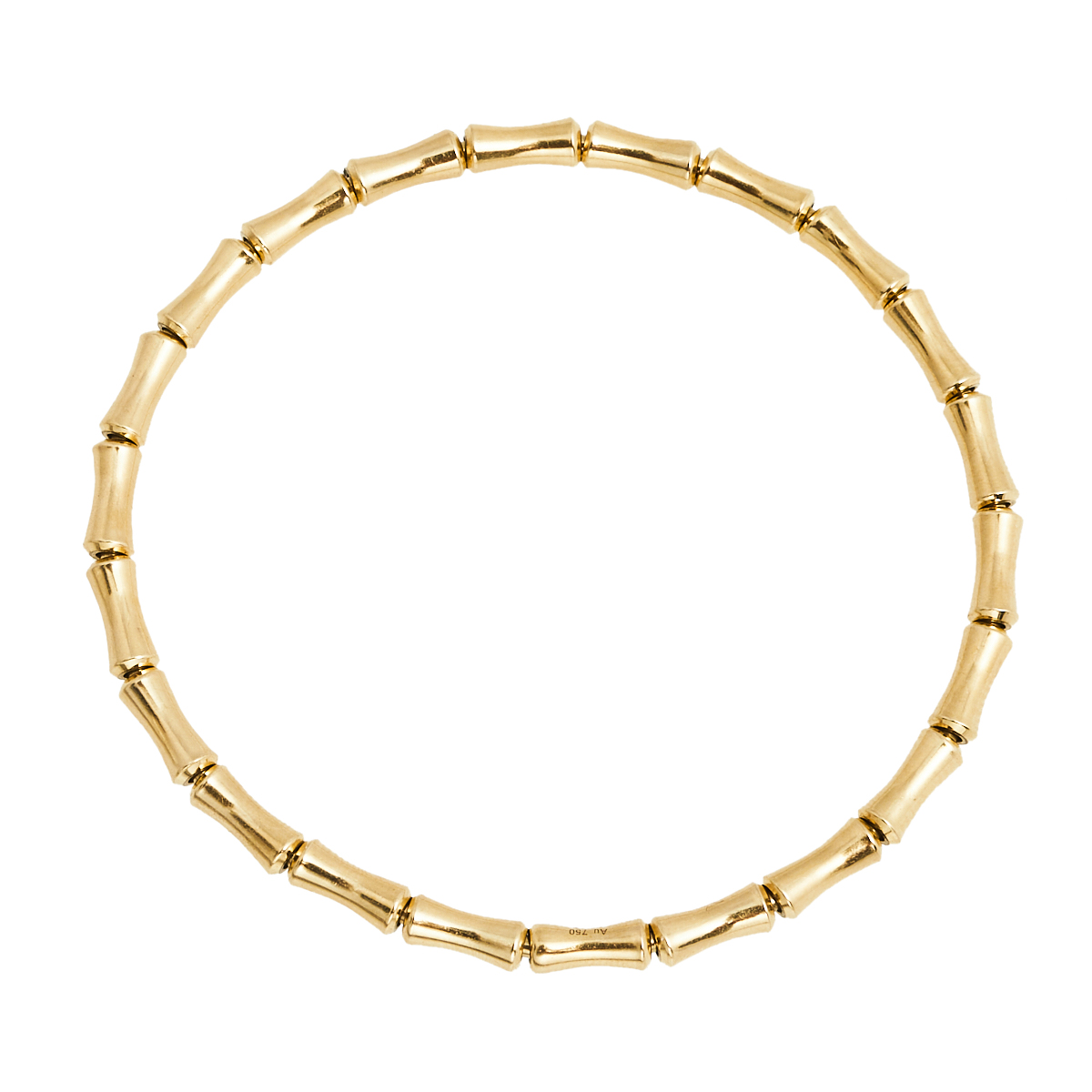 

Gucci Bamboo 18K Yellow Gold Strech Bracelet 18