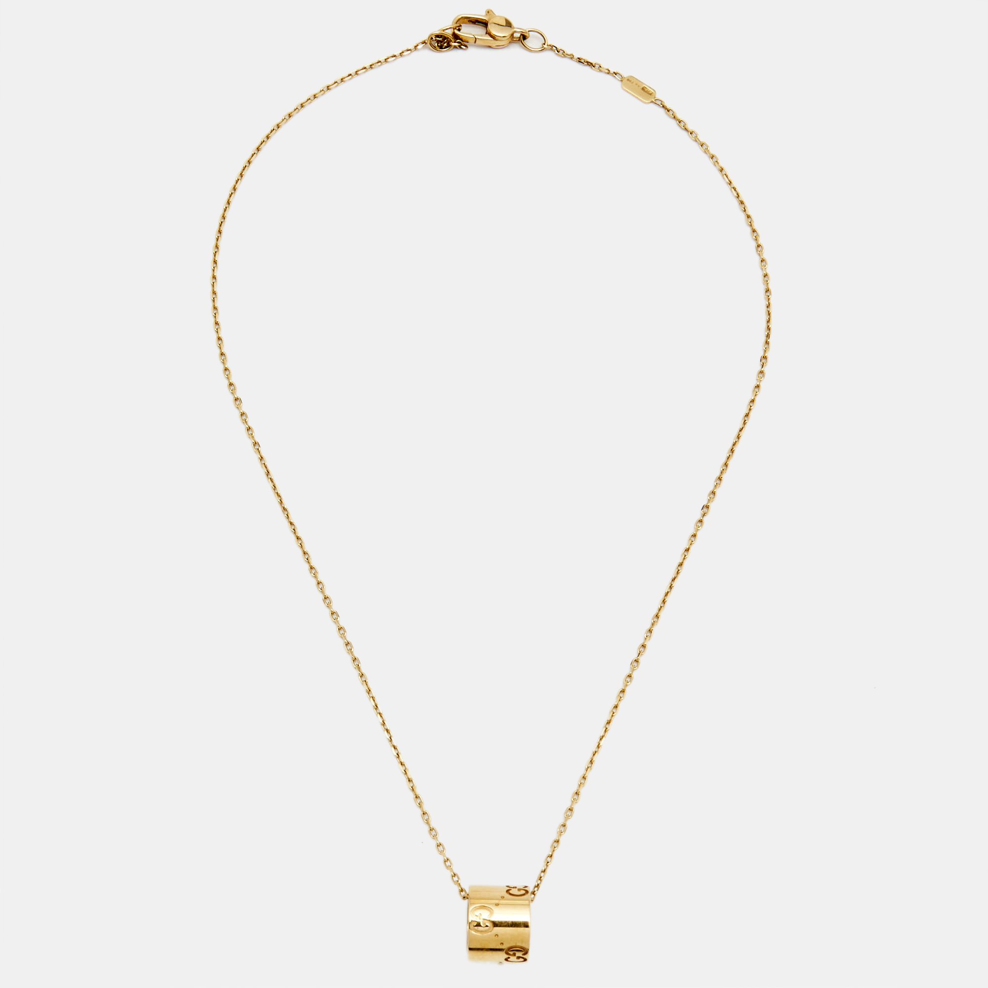 

Gucci Icon Twirl 18K Yellow Gold Pendant Necklace