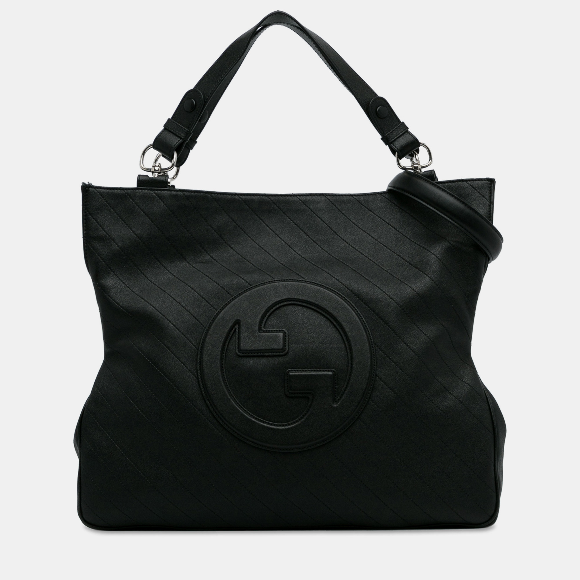 

Gucci Medium Blondie Satchel Bag, Black