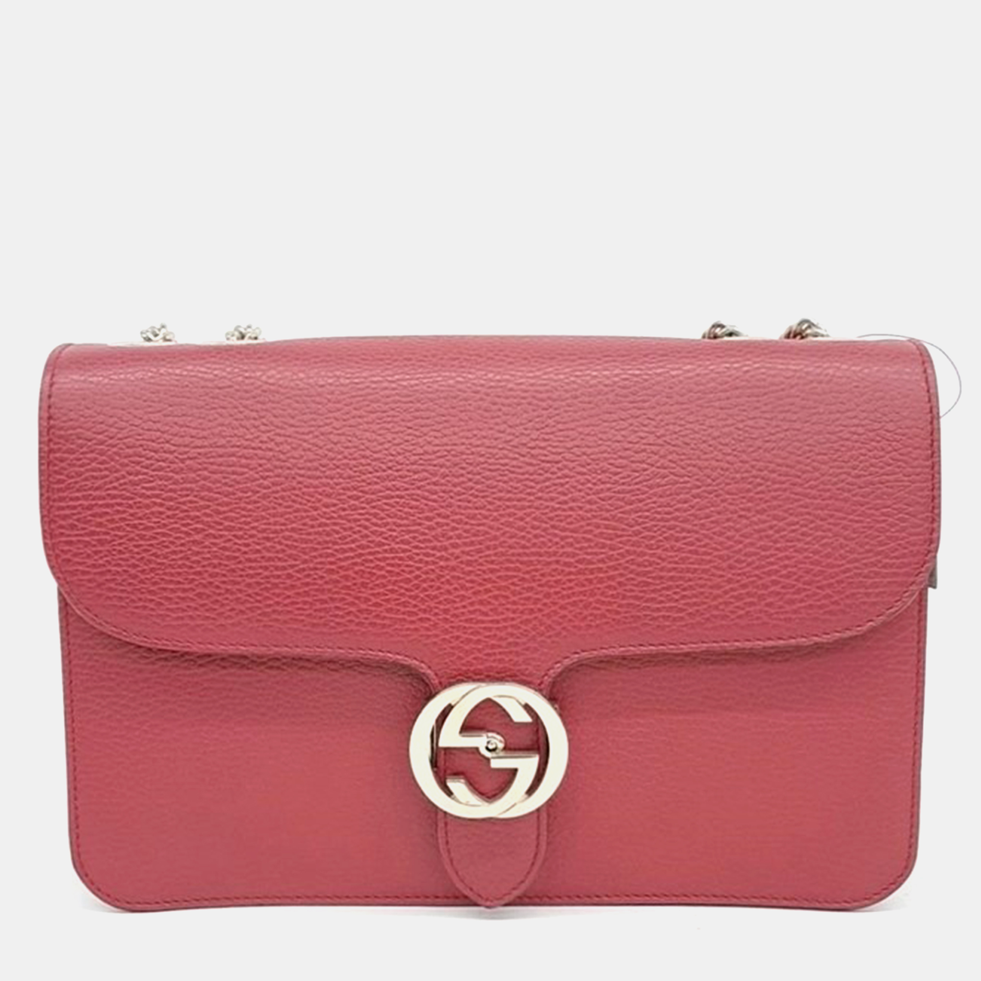 

Gucci interlocking GG shoulder bag, Red