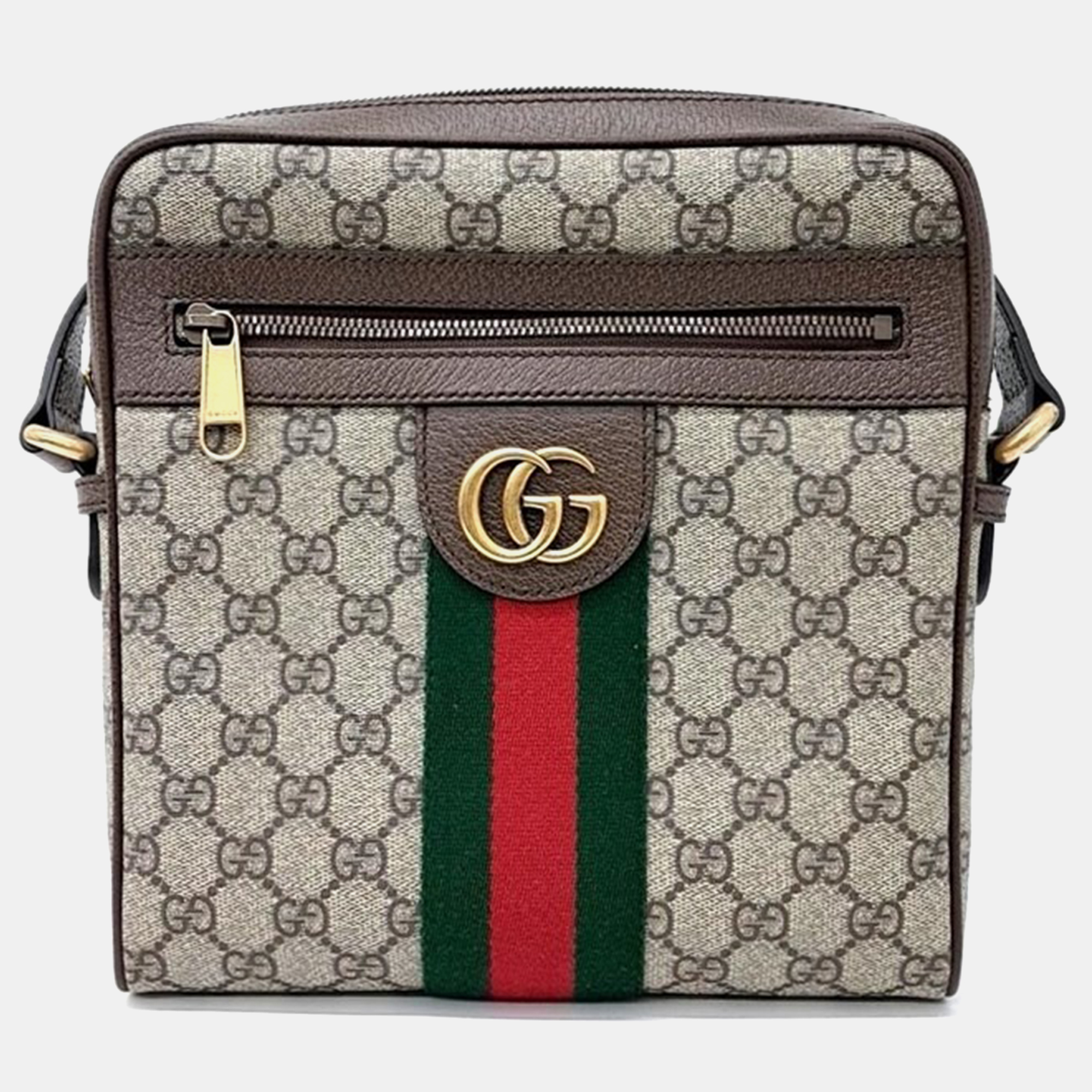 

Gucci Ophidia GG Small Messenger Bag, Beige