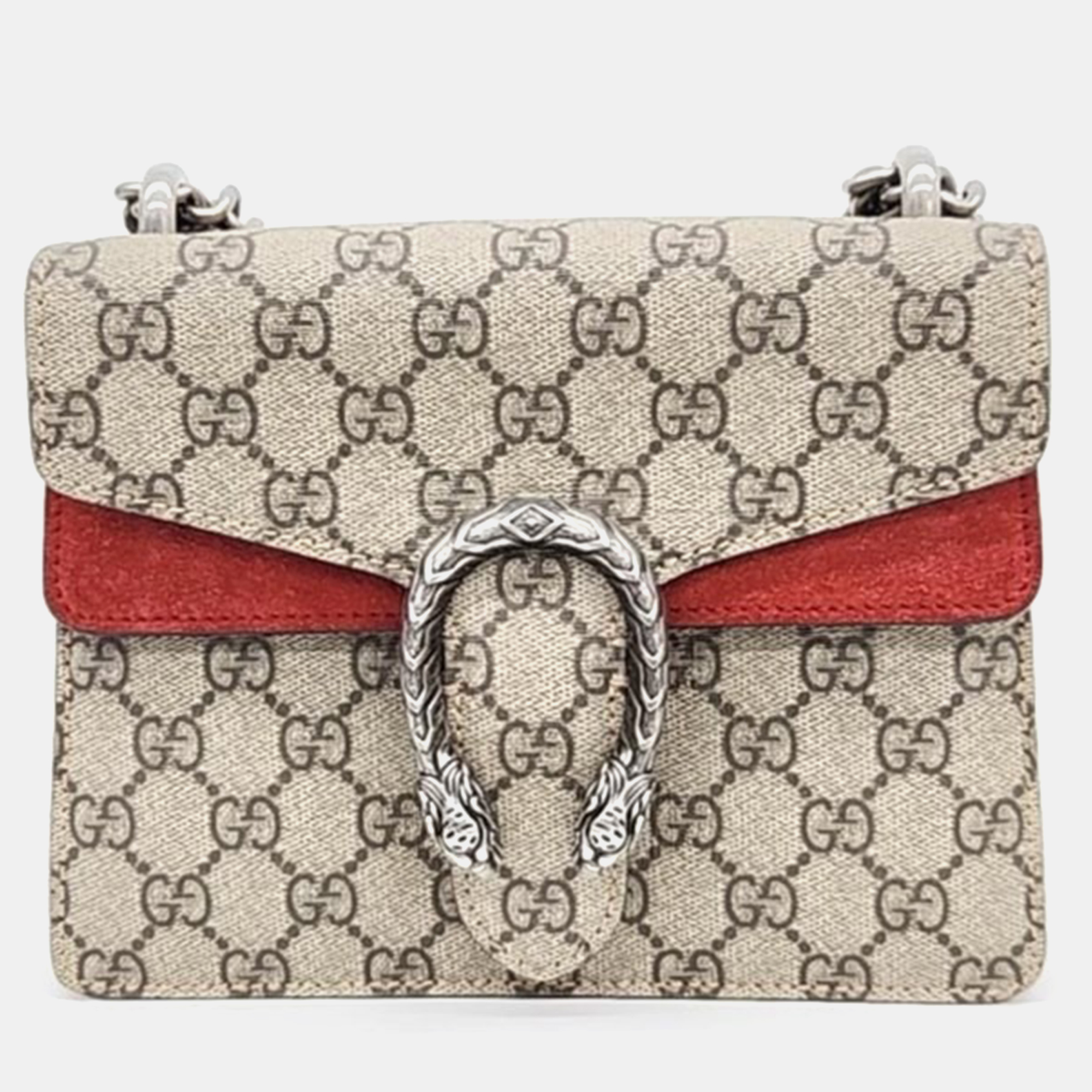 

Gucci Canvas Dionysus Shoulder Bag, Beige