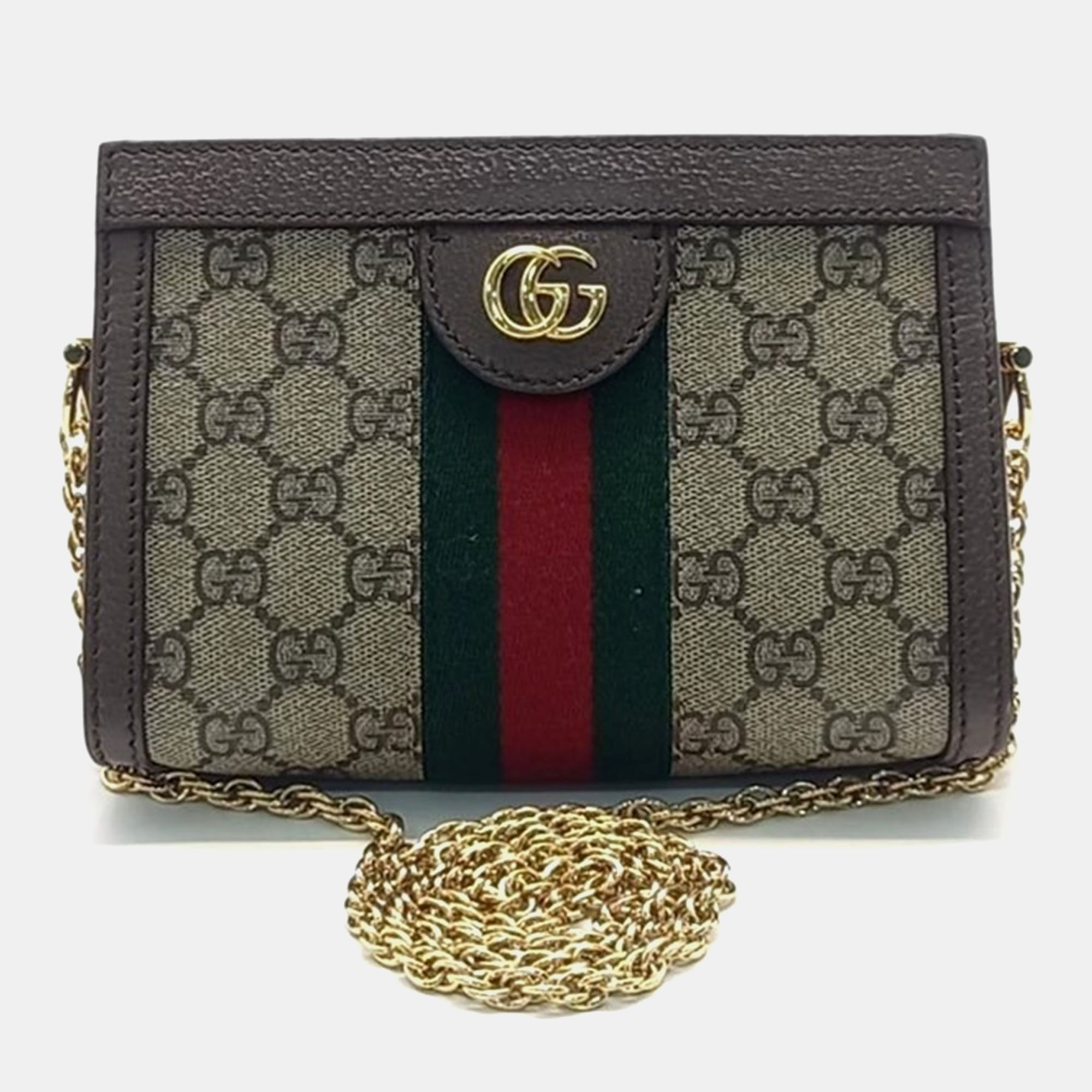 

Gucci Ophidia GG Supreme Mini Shoulder Bag, Beige