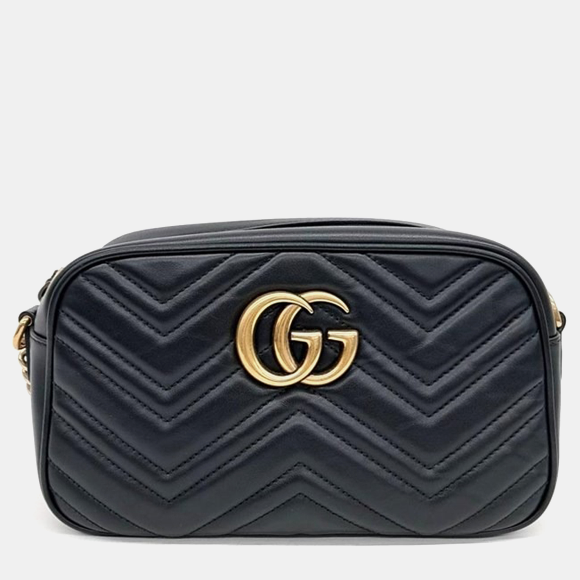 

Gucci Marmont Cross Bag, Black