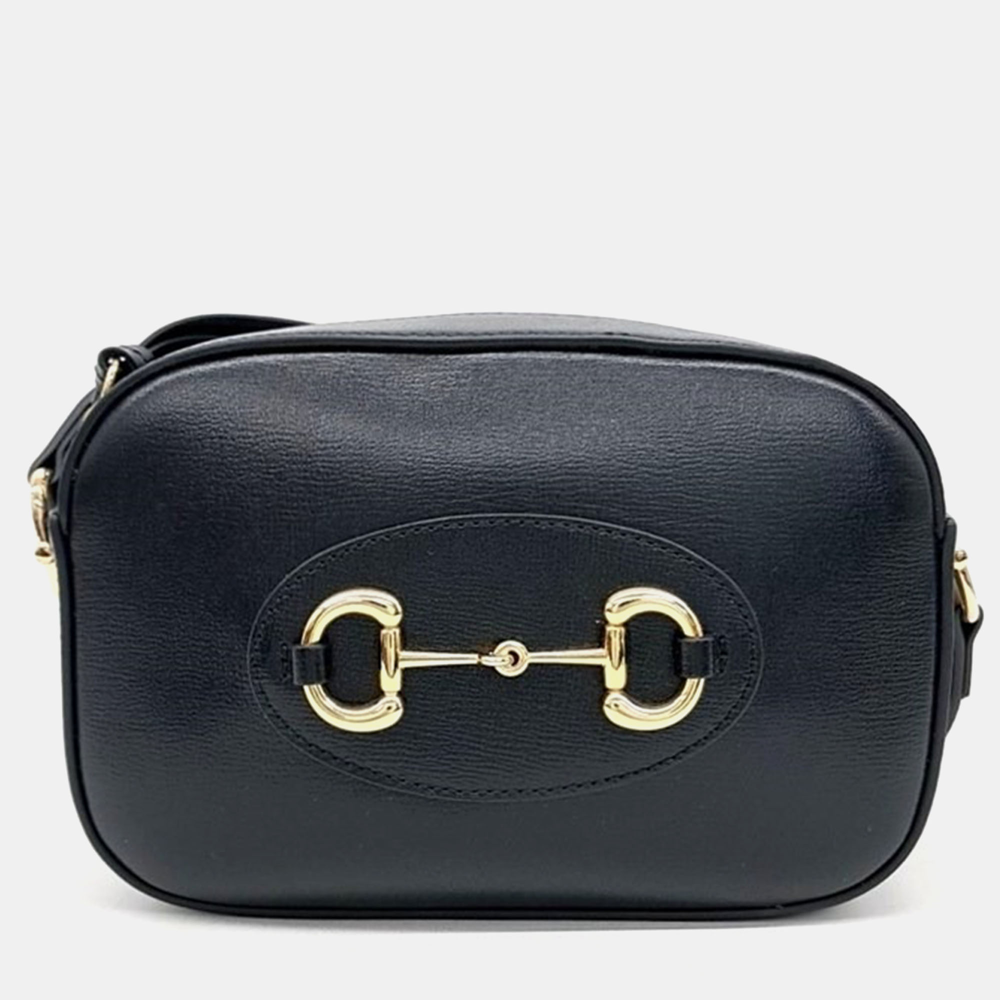 

Gucci 1955 Horsebit Small Cross Bag, Black