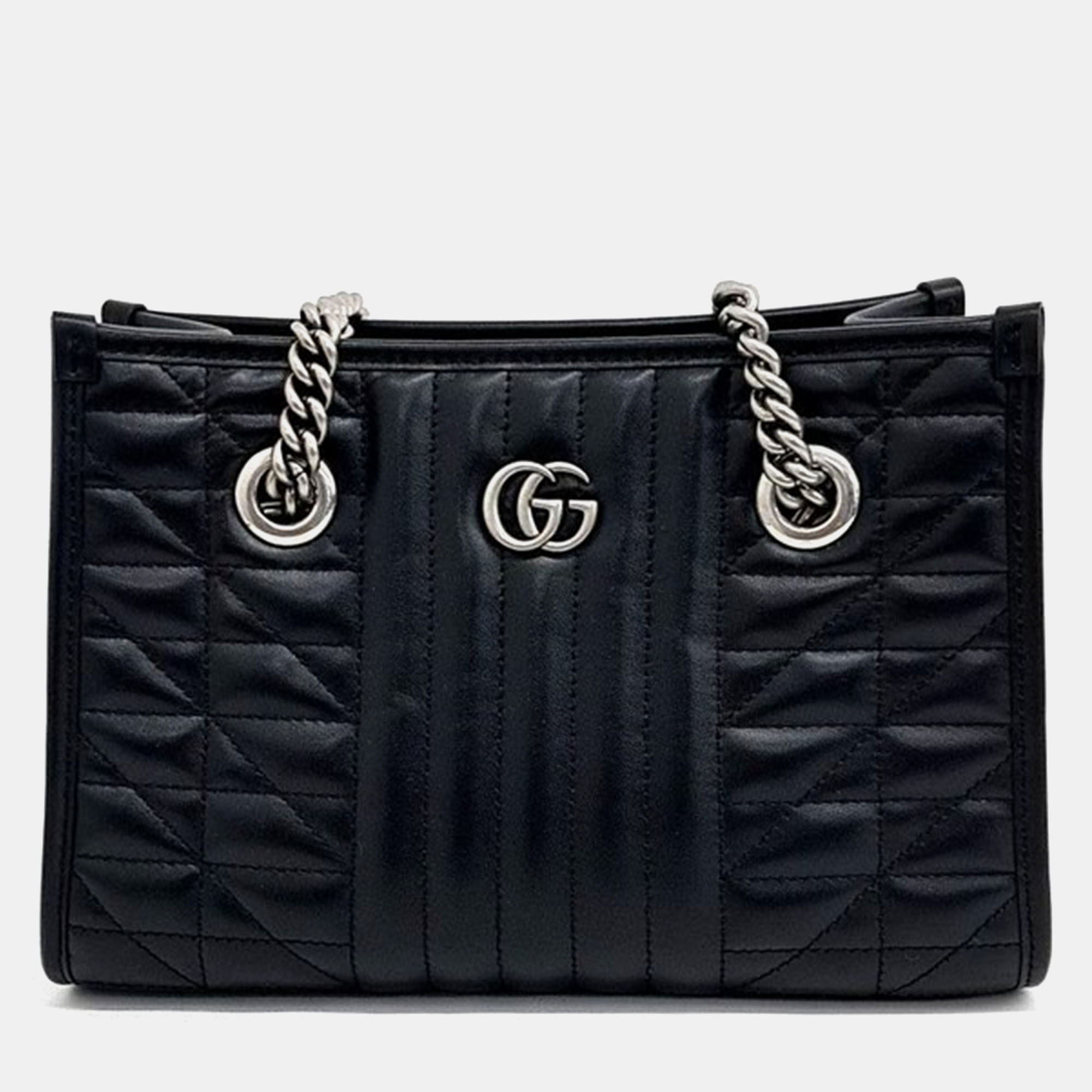 

Gucci GG Marmont Shoulder Bag, Black